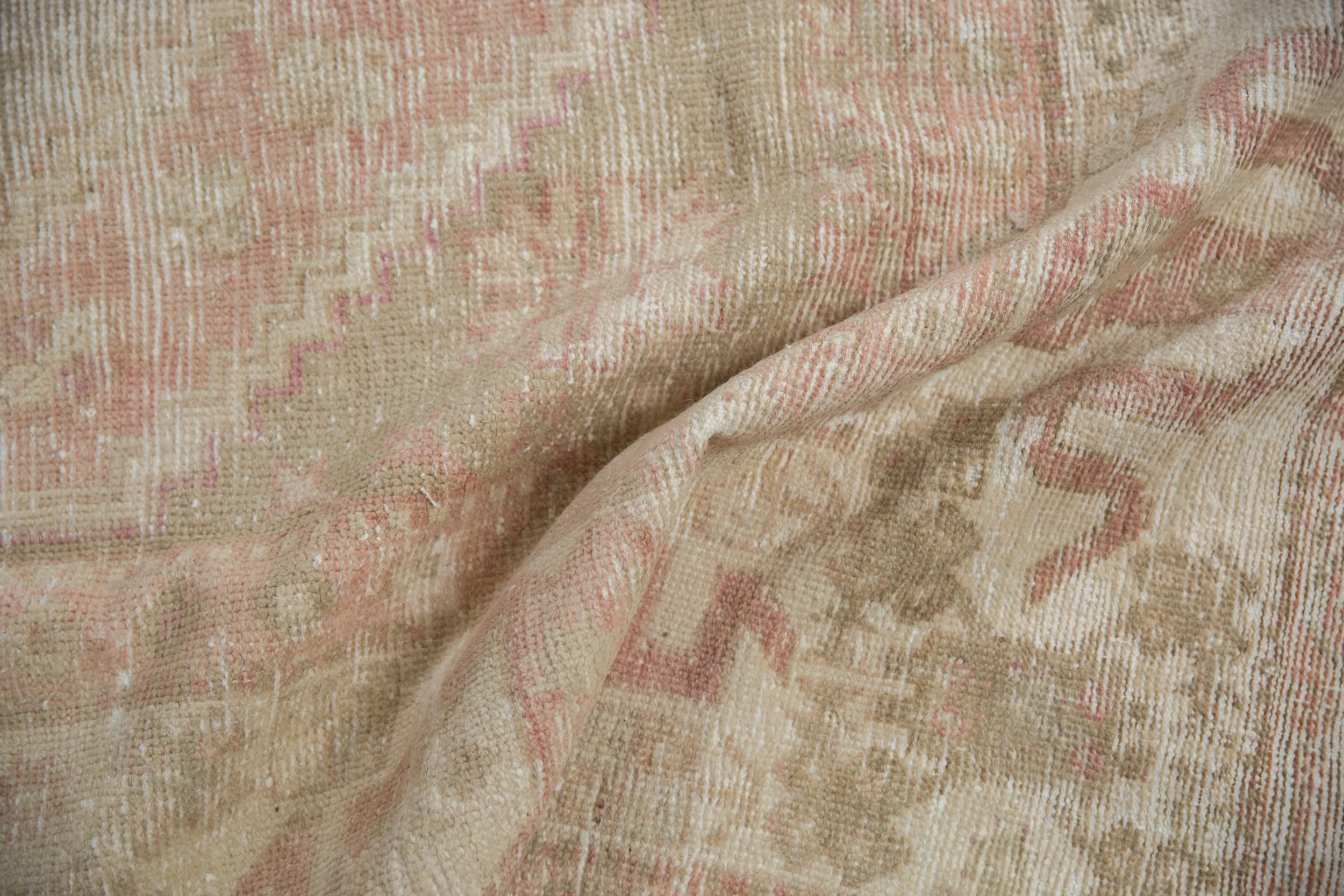 5.5x8.5 Vintage Distressed Oushak Carpet - Image 9