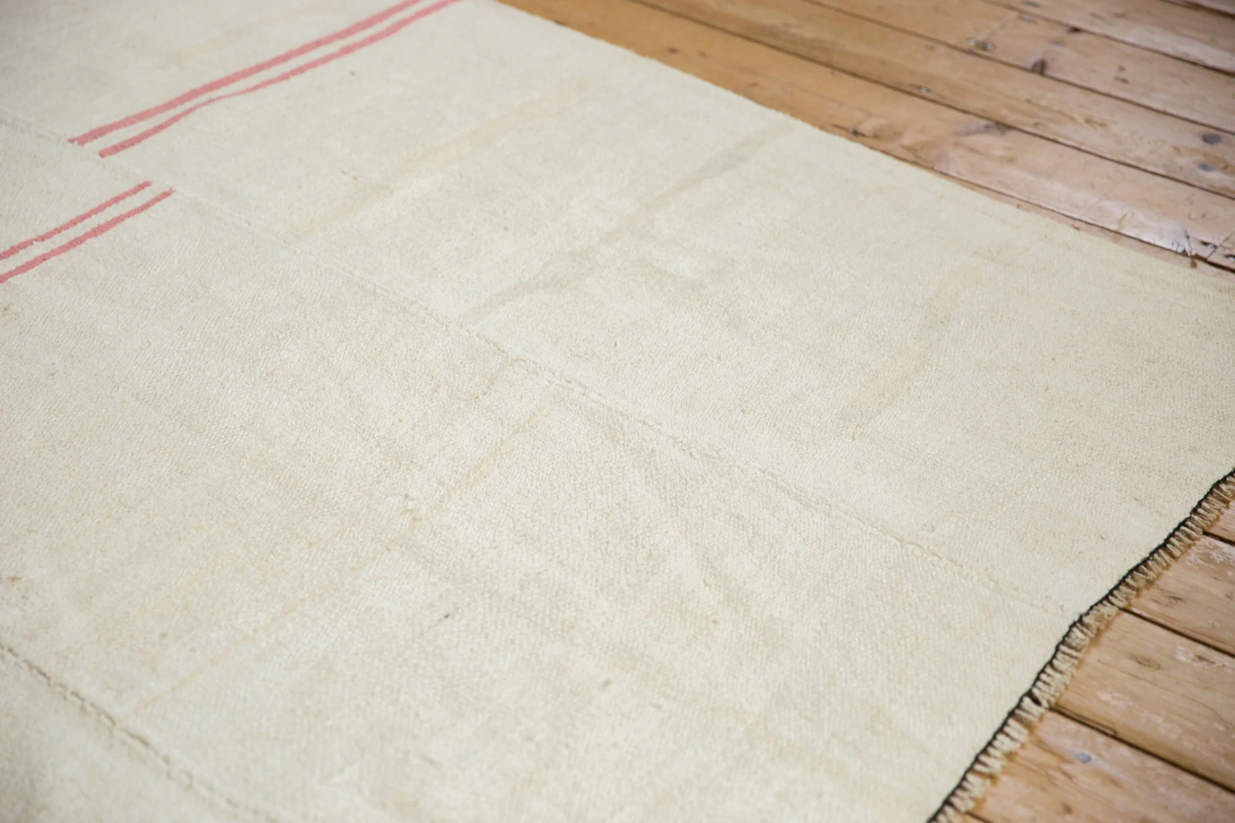 5.5x8.5 Vintage Hemp Kilim Carpet - Image 6