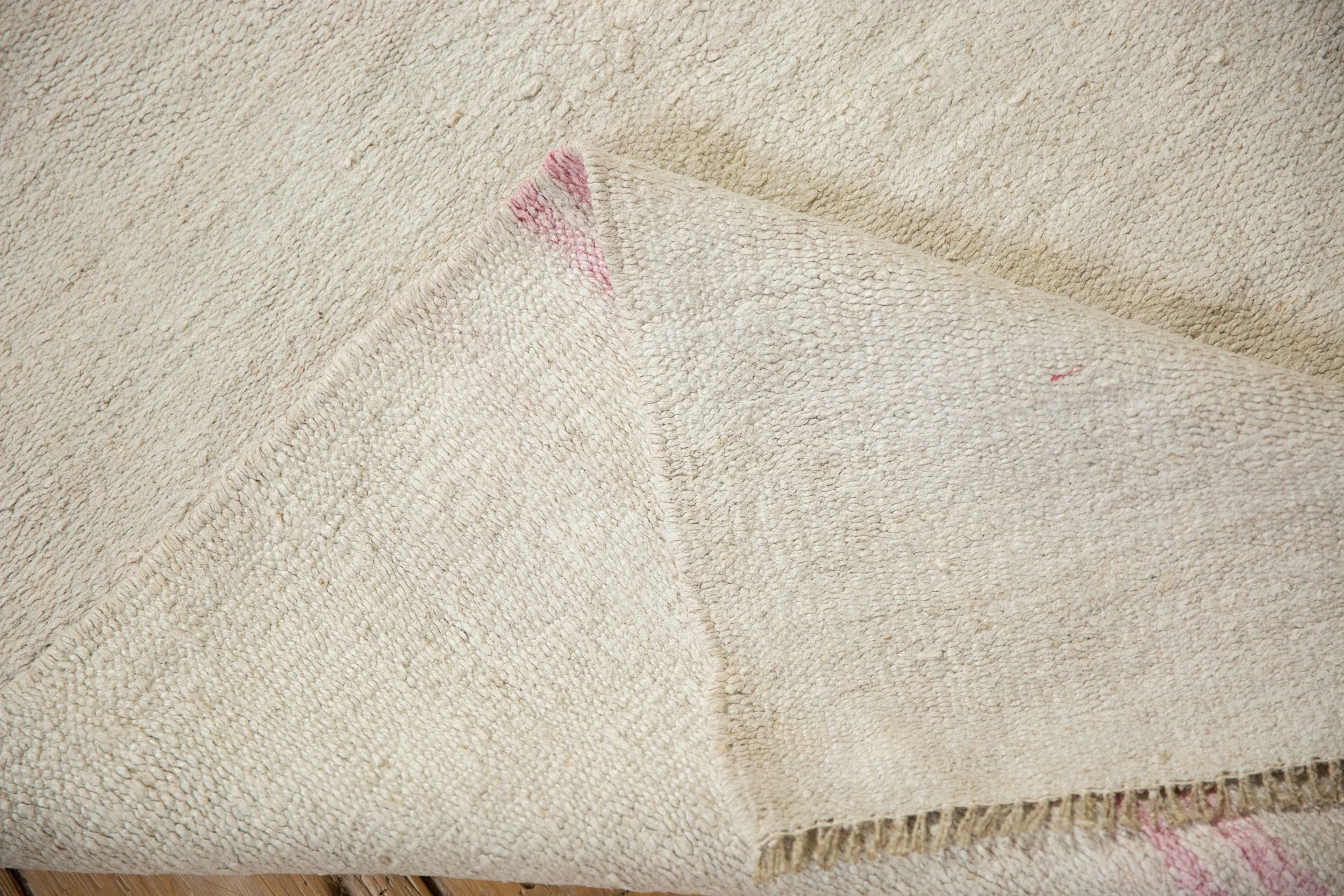 5.5x8.5 Vintage Hemp Kilim Carpet - Image 11