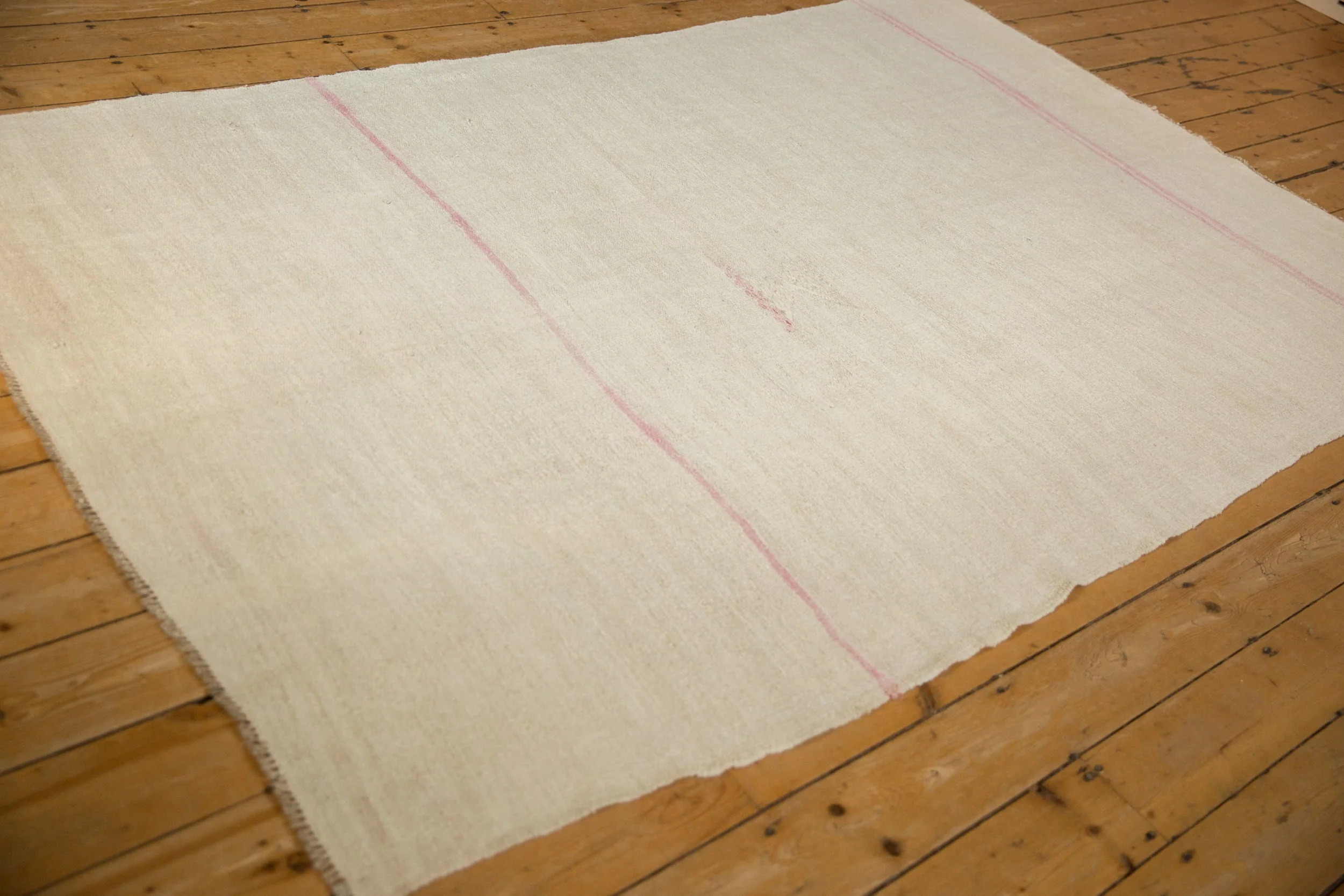 5.5x8.5 Vintage Hemp Kilim Carpet - Image 6