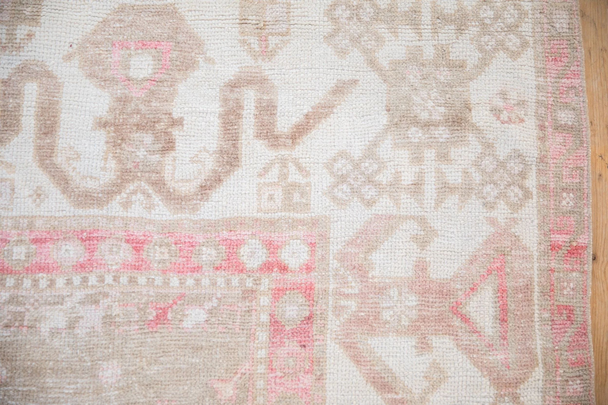 5.5x8 Vintage Distressed Oushak Carpet - Image 3