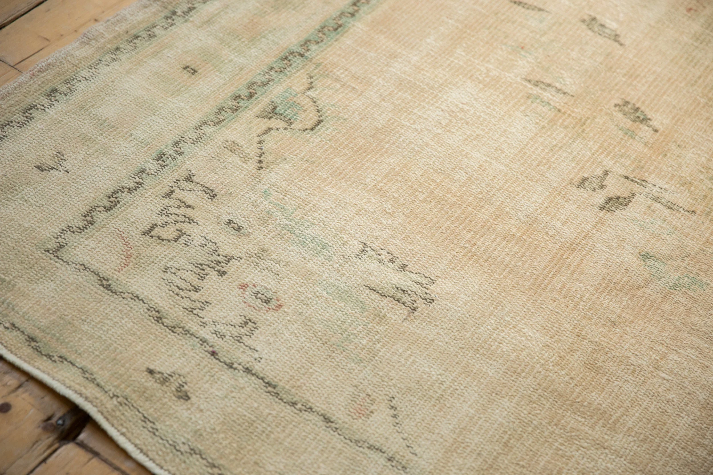 5.5x8 Vintage Distressed Oushak Carpet - Image 10