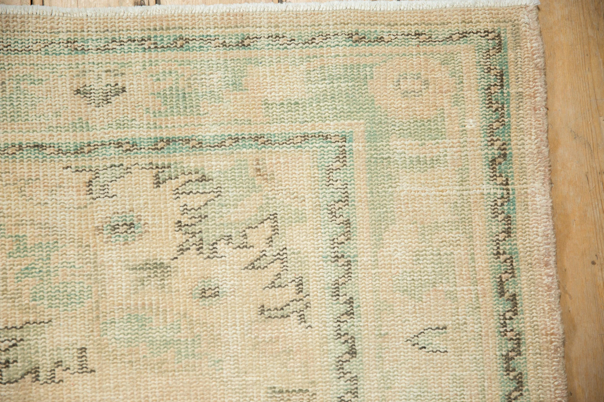 5.5x8 Vintage Distressed Oushak Carpet - Image 3