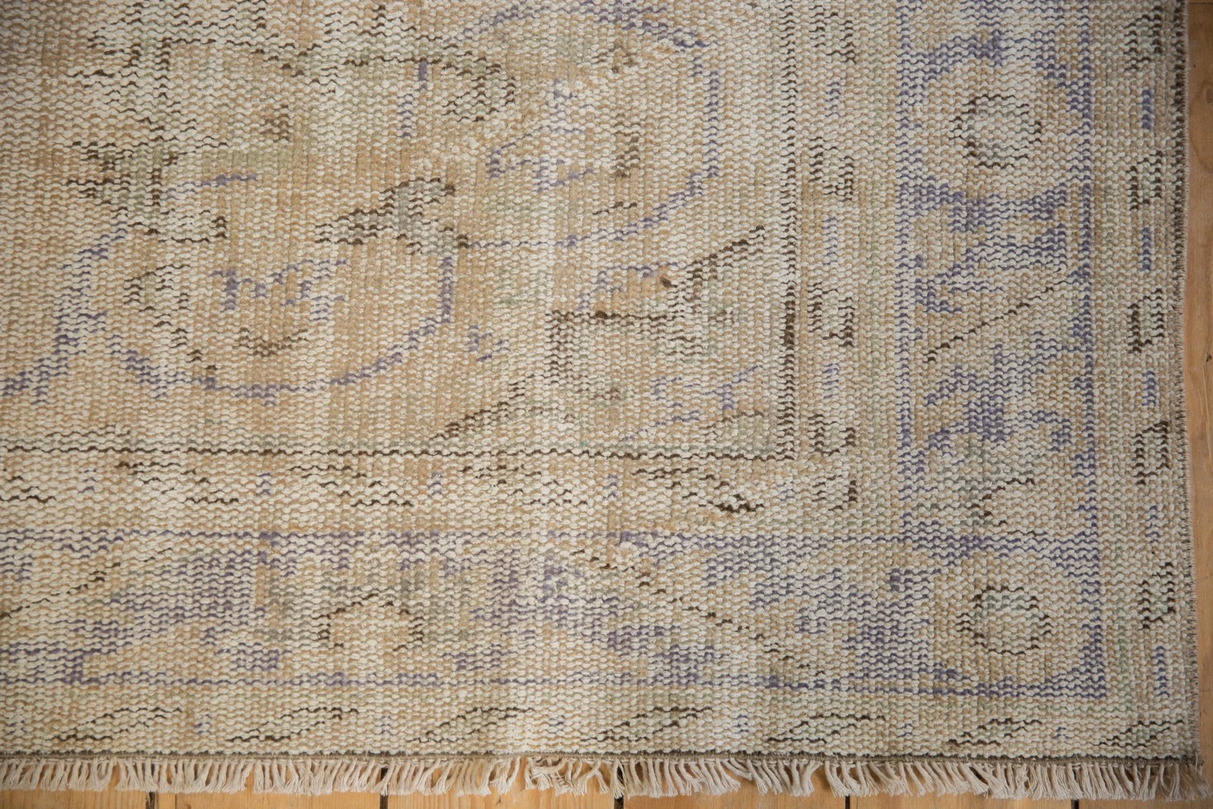 5.5x9.5 Vintage Distressed Oushak Carpet - Image 4