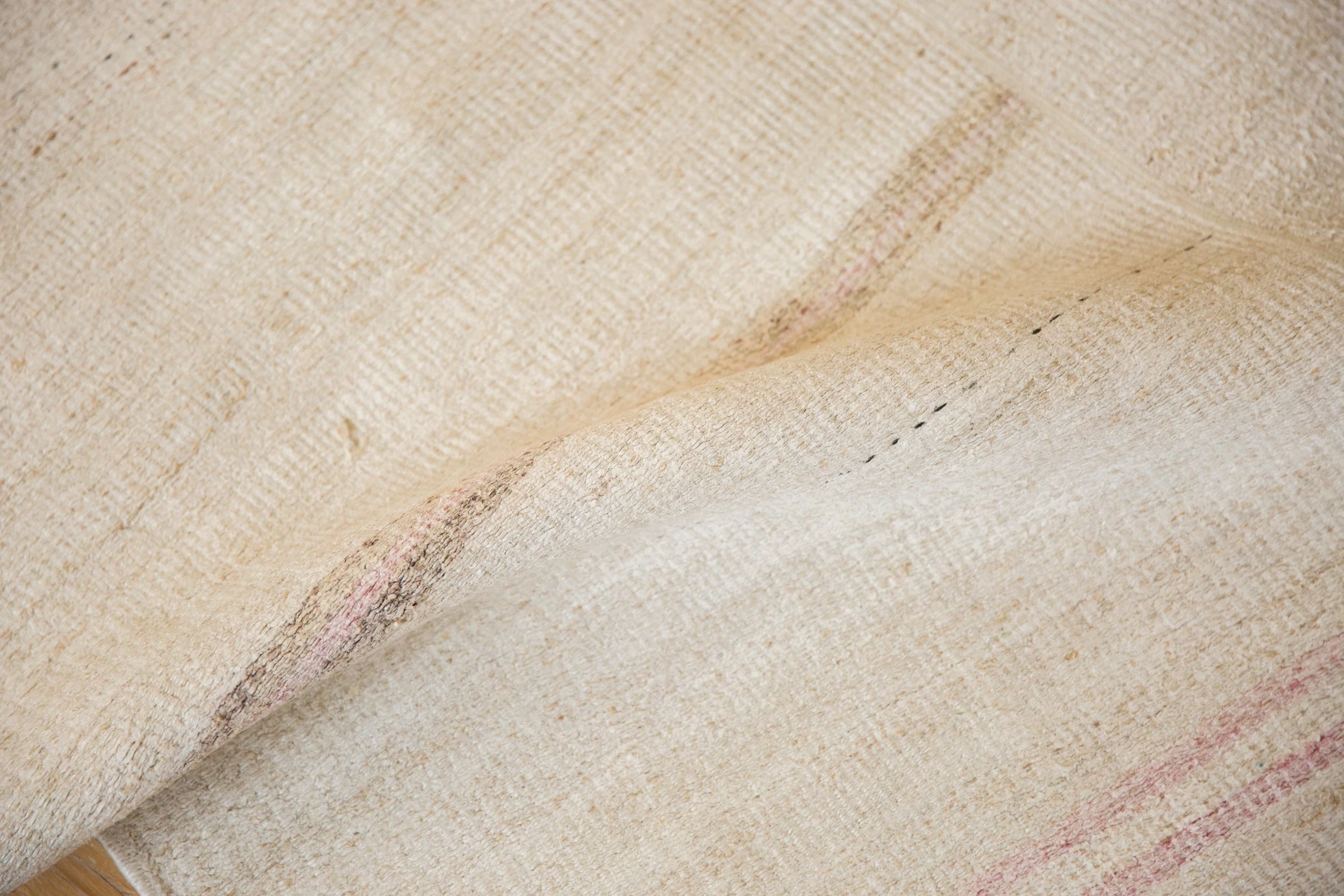 5.5x9.5 Vintage Hemp Kilim Carpet - Image 10