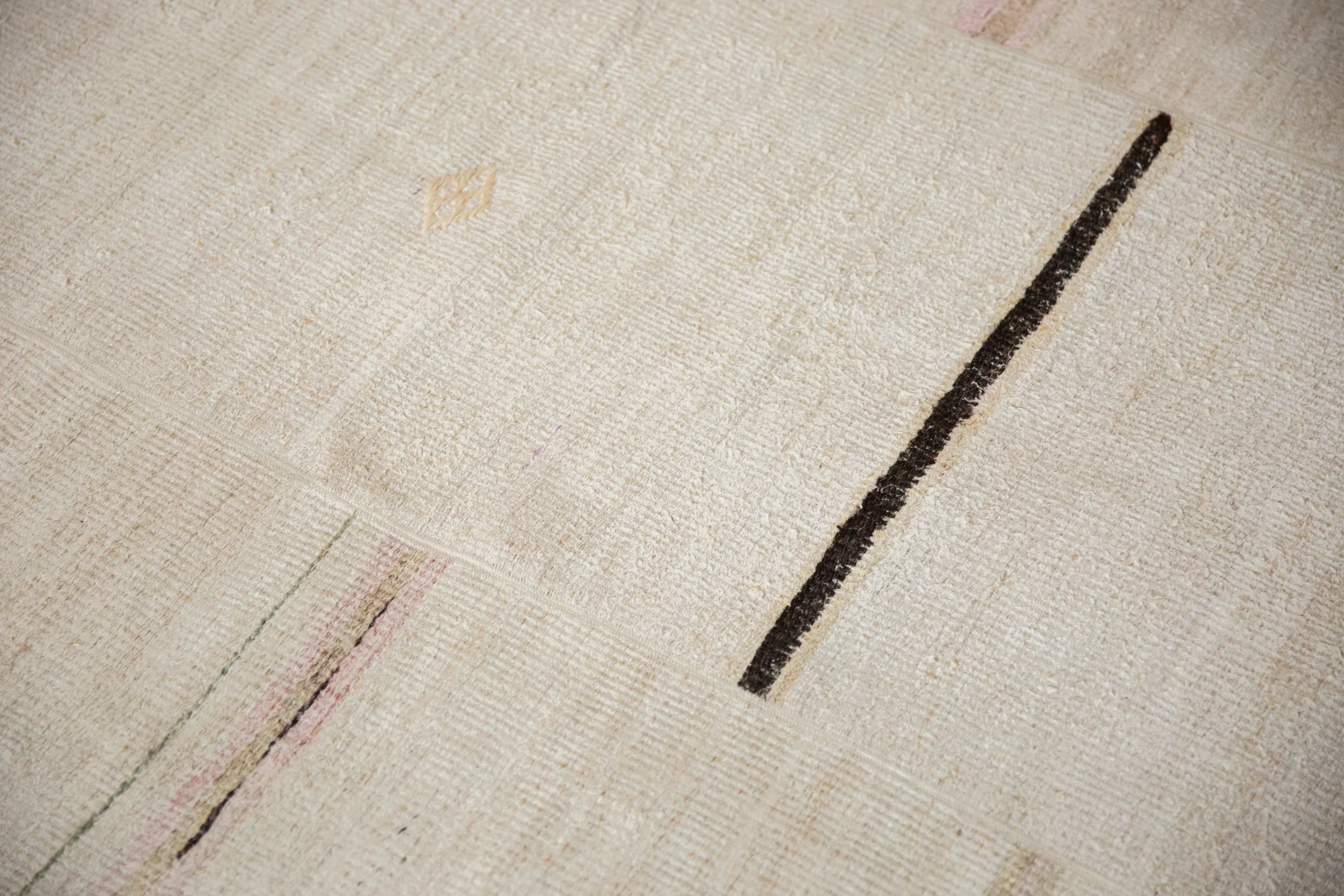 5.5x9.5 Vintage Hemp Kilim Carpet - Image 6