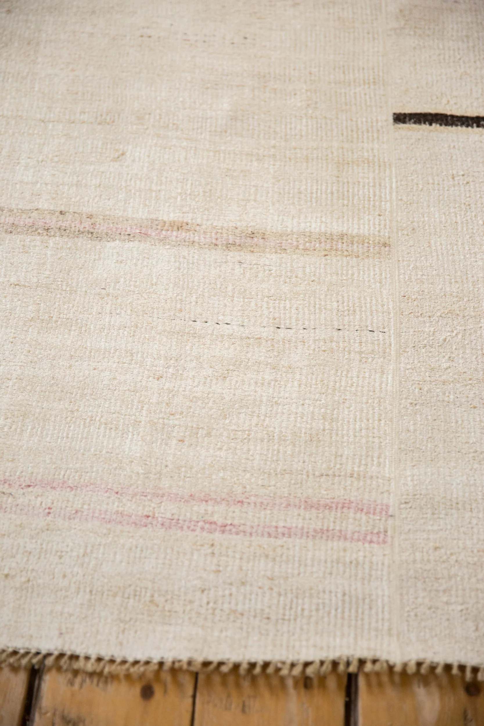 5.5x9.5 Vintage Hemp Kilim Carpet - Image 9