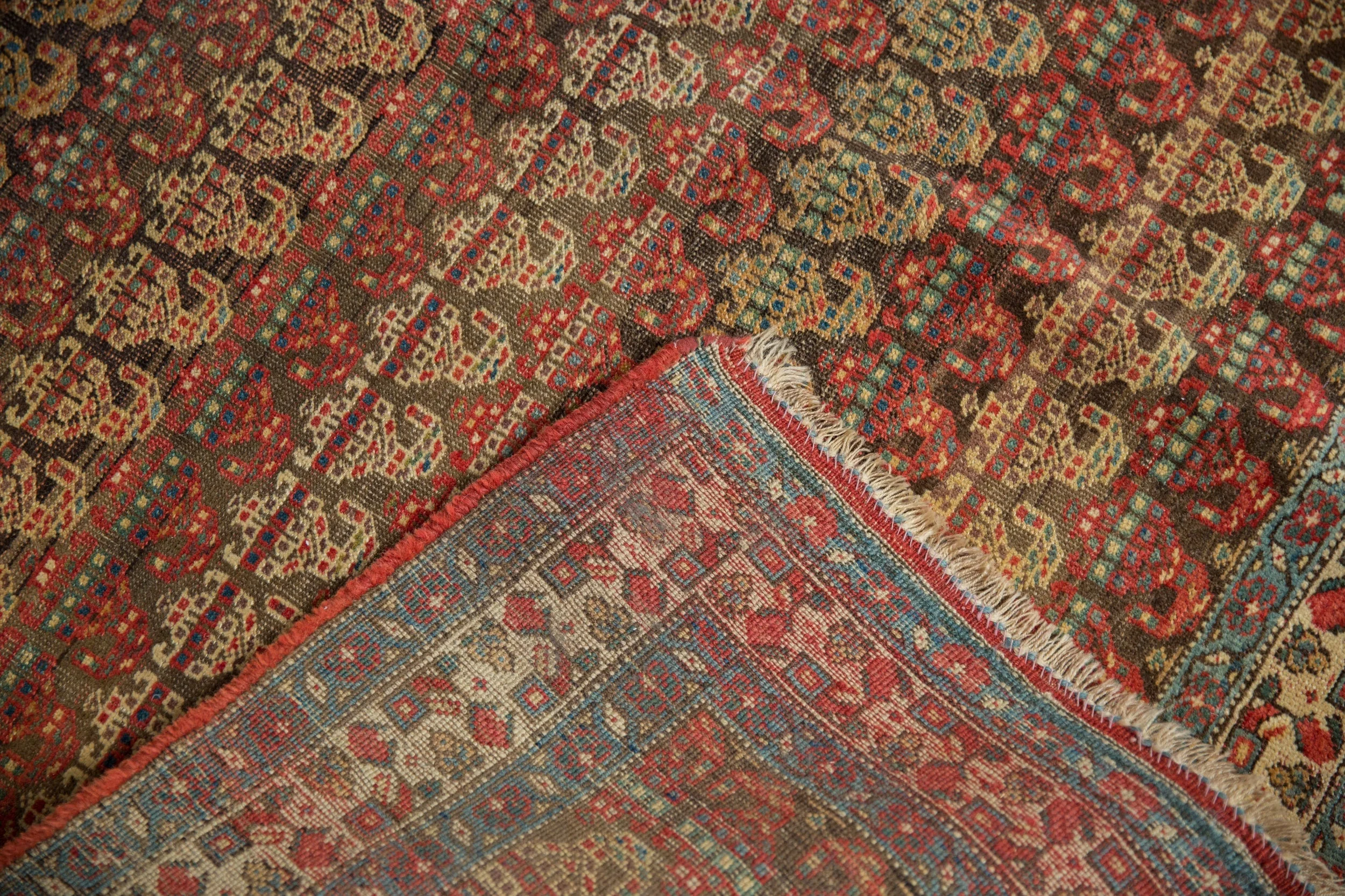 5.5x9 Antique Fine Bijar Carpet - Image 12
