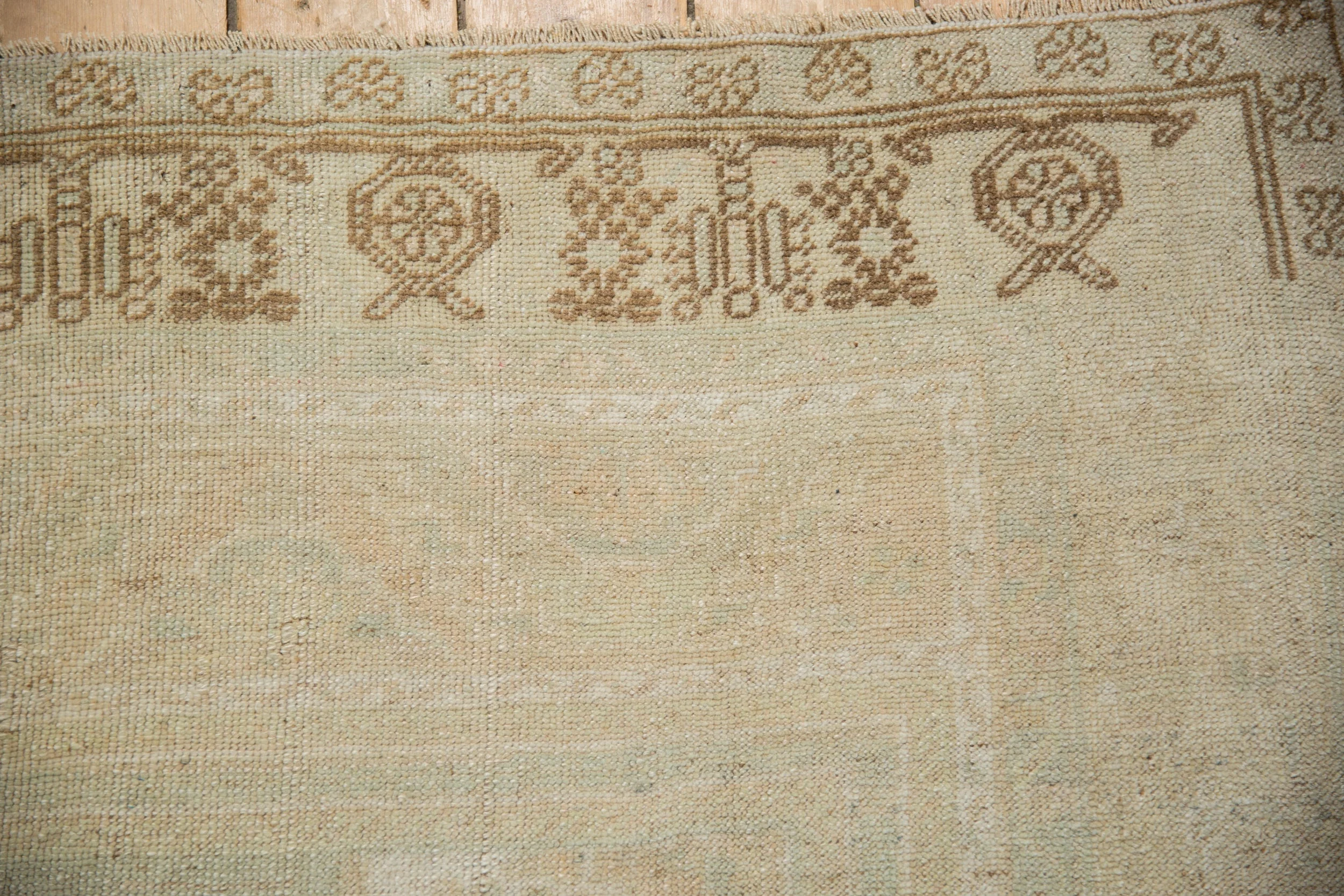 5.5x9 Vintage Distressed Oushak Carpet - Image 3