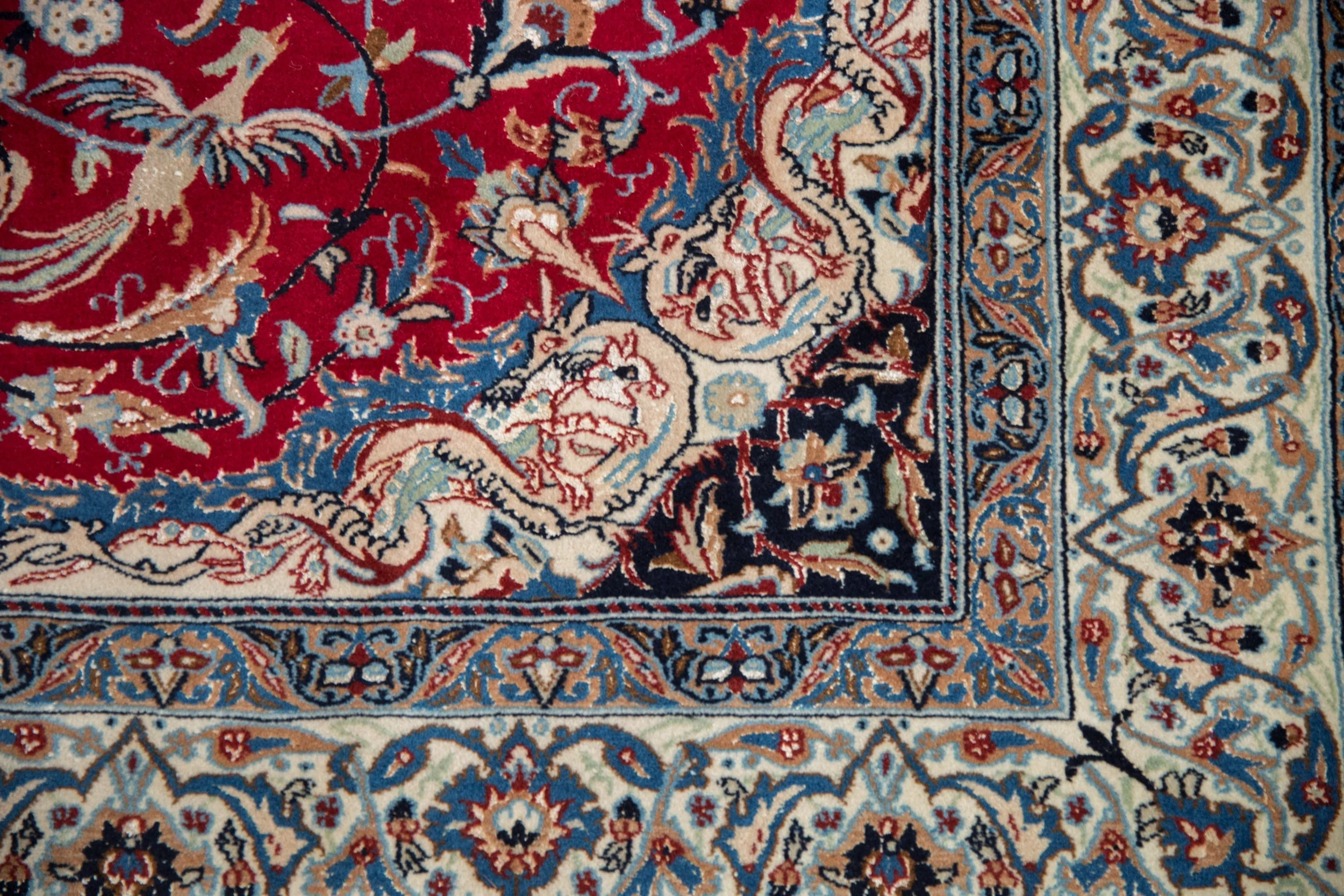 5.5x9 Vintage Nain Carpet - Image 11