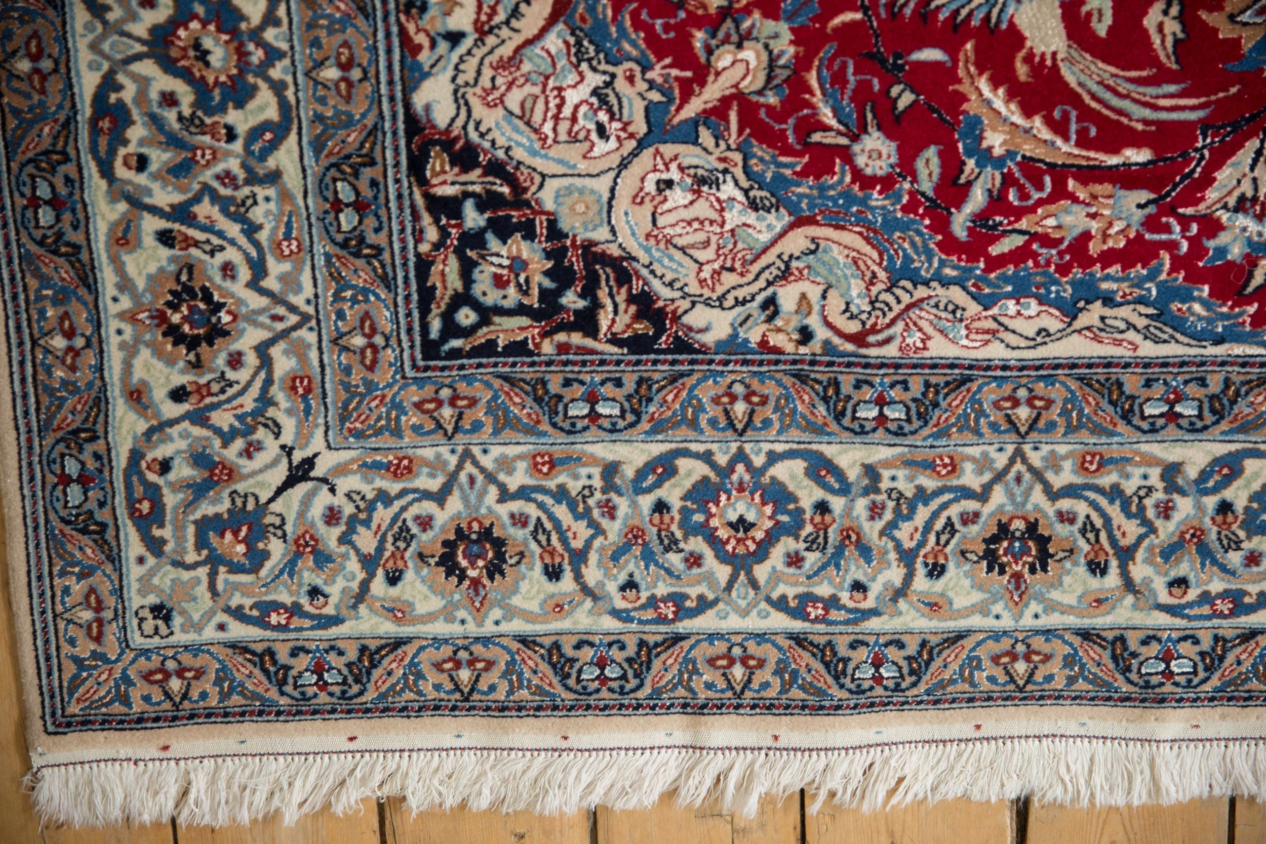 5.5x9 Vintage Nain Carpet - Image 3