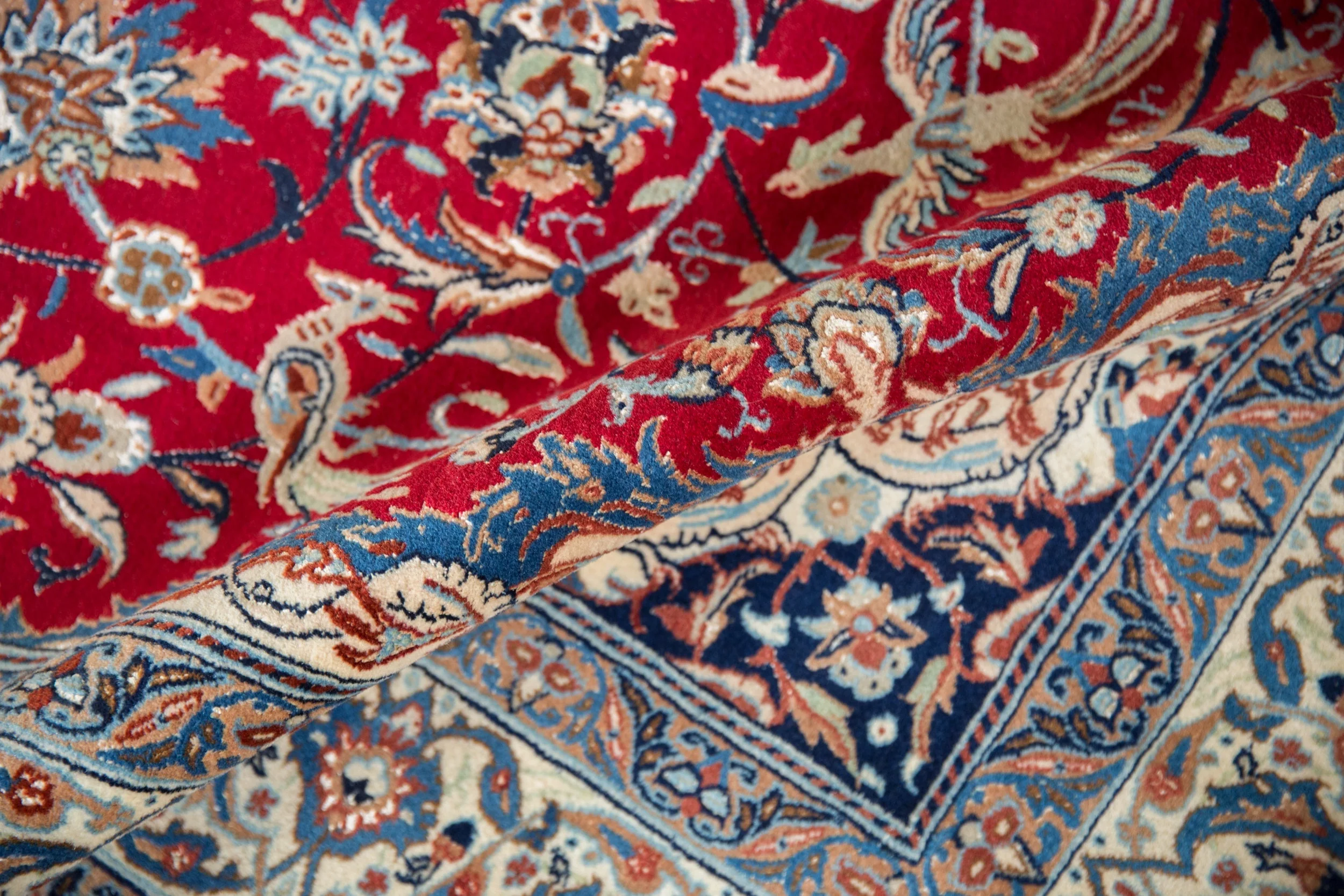 5.5x9 Vintage Nain Carpet - Image 8