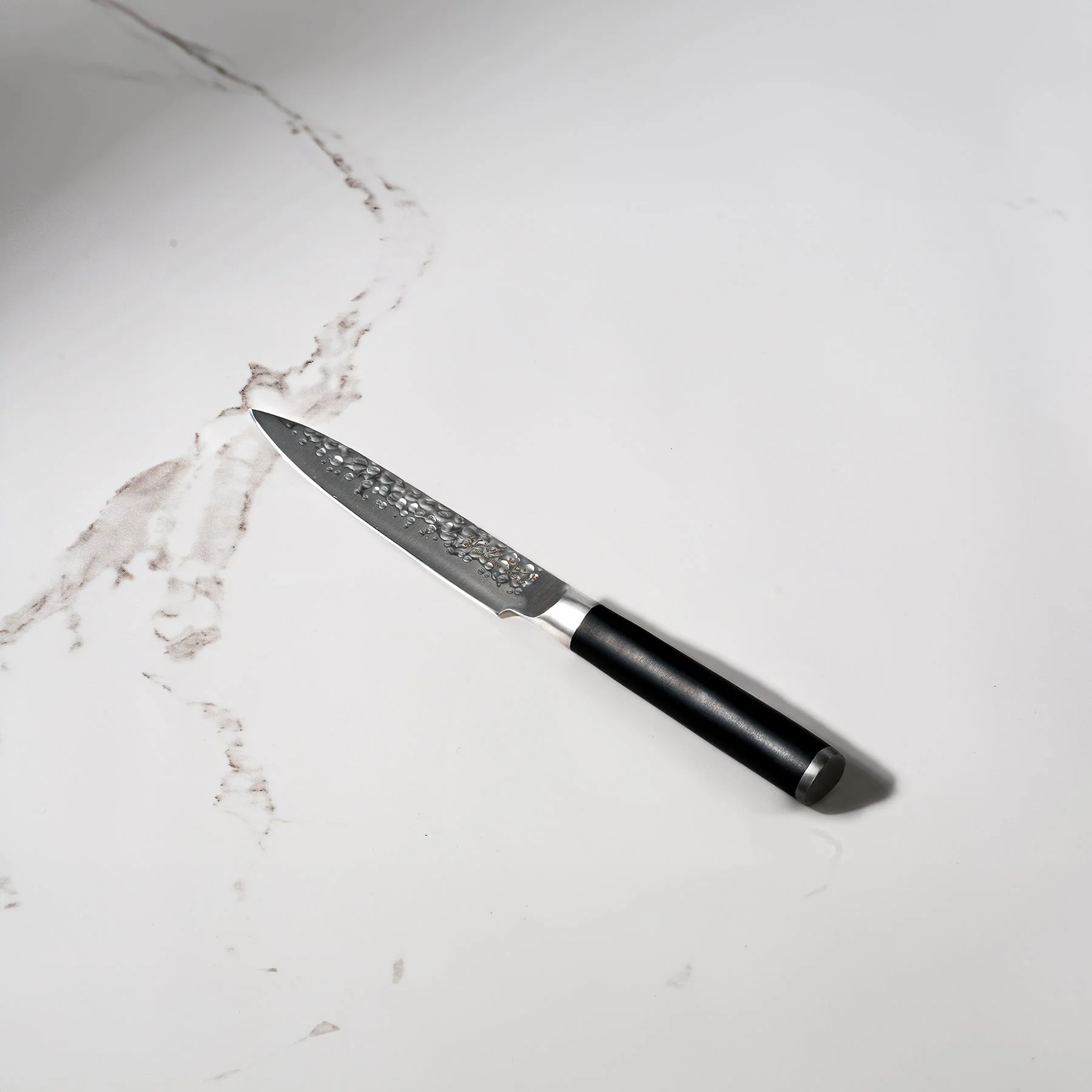 5" Hammered Utility Knife - Image 3
