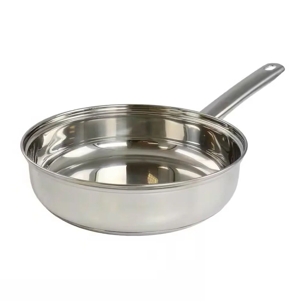 5-Piece Stainless Steel Cookware Set with 4-Qt. Dutch Oven Saucepan and Spatula - Image 3