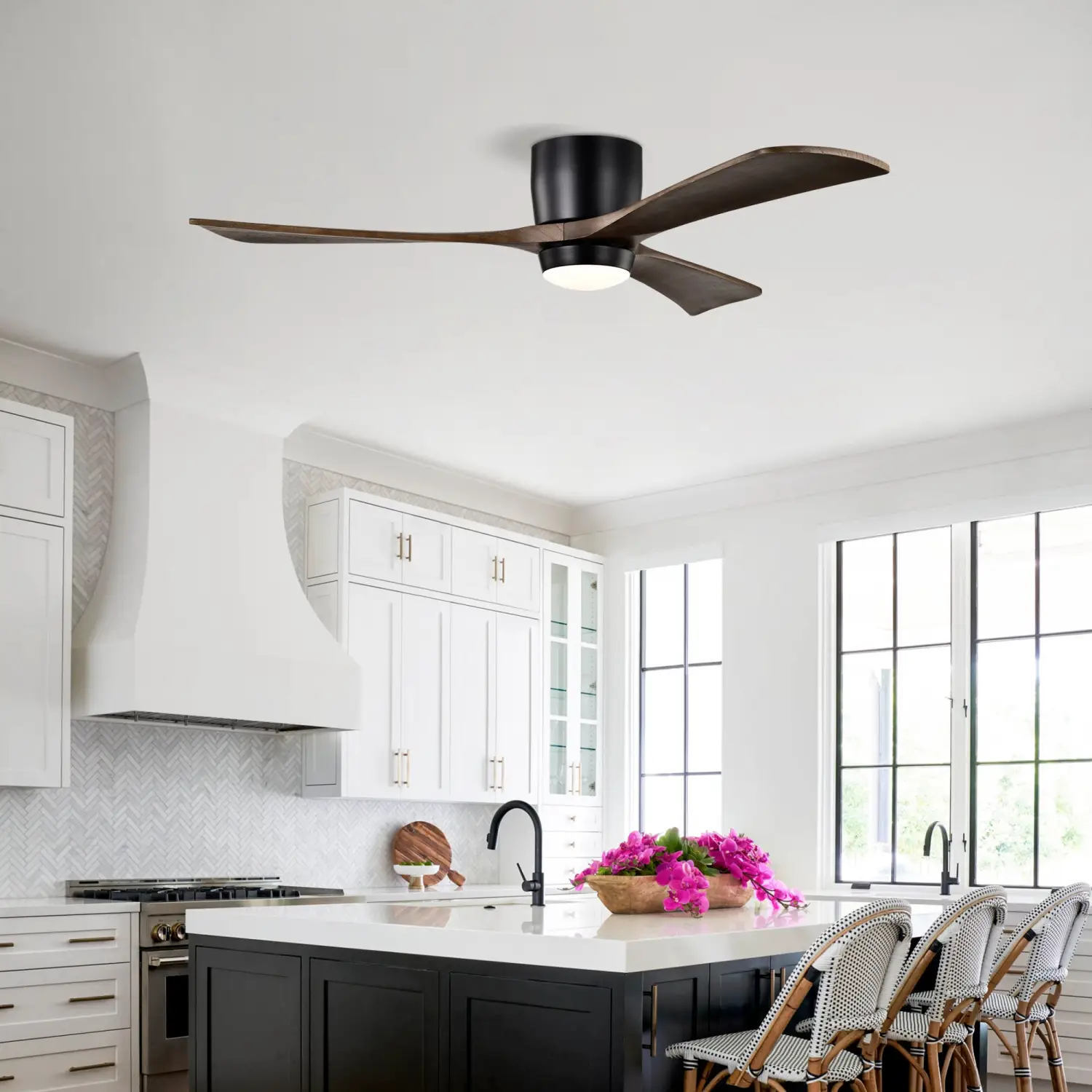 52" Ceiling Fan with Light for Bedroom, 3 Blades, Remote Control - Image 9