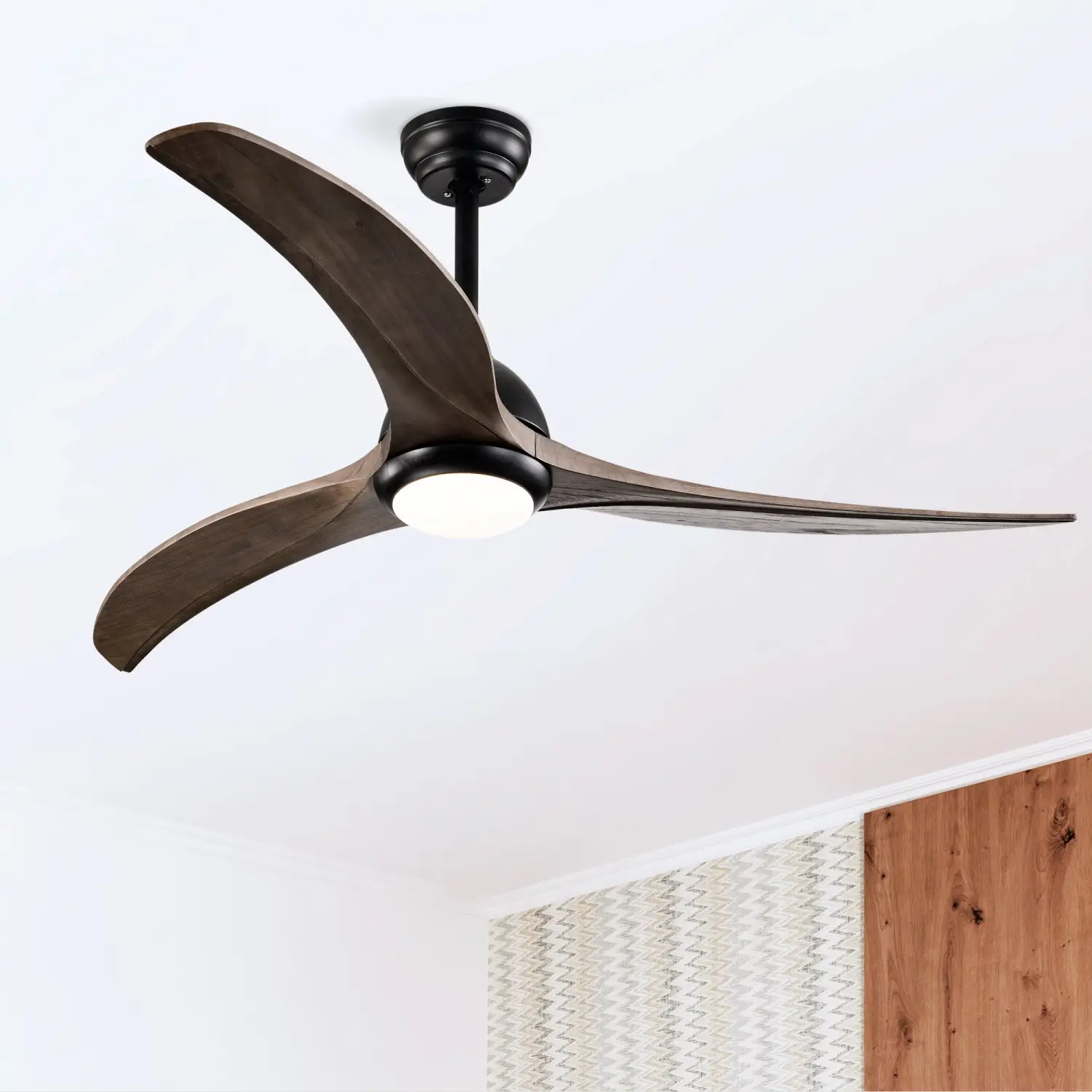 52" Ceiling Fan with Light Modern Design Remote and 6 Speed Options - Image 9