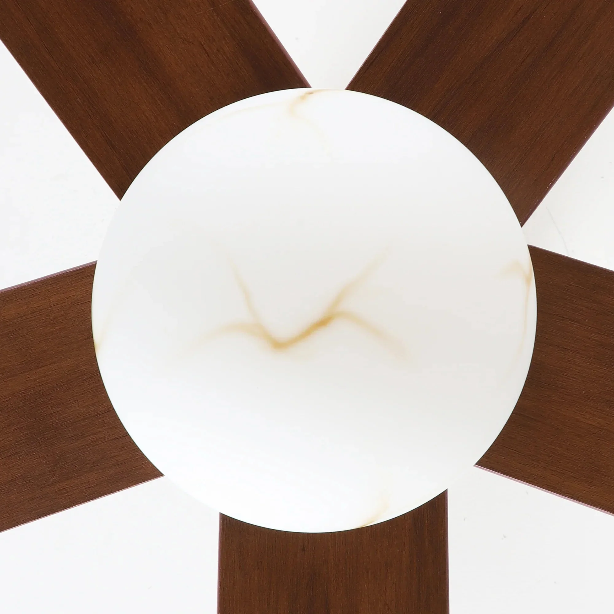 52 Inch Alva Double-sided Blades Downrod Mount LED Ceiling Fan with Remote Control - Image 12