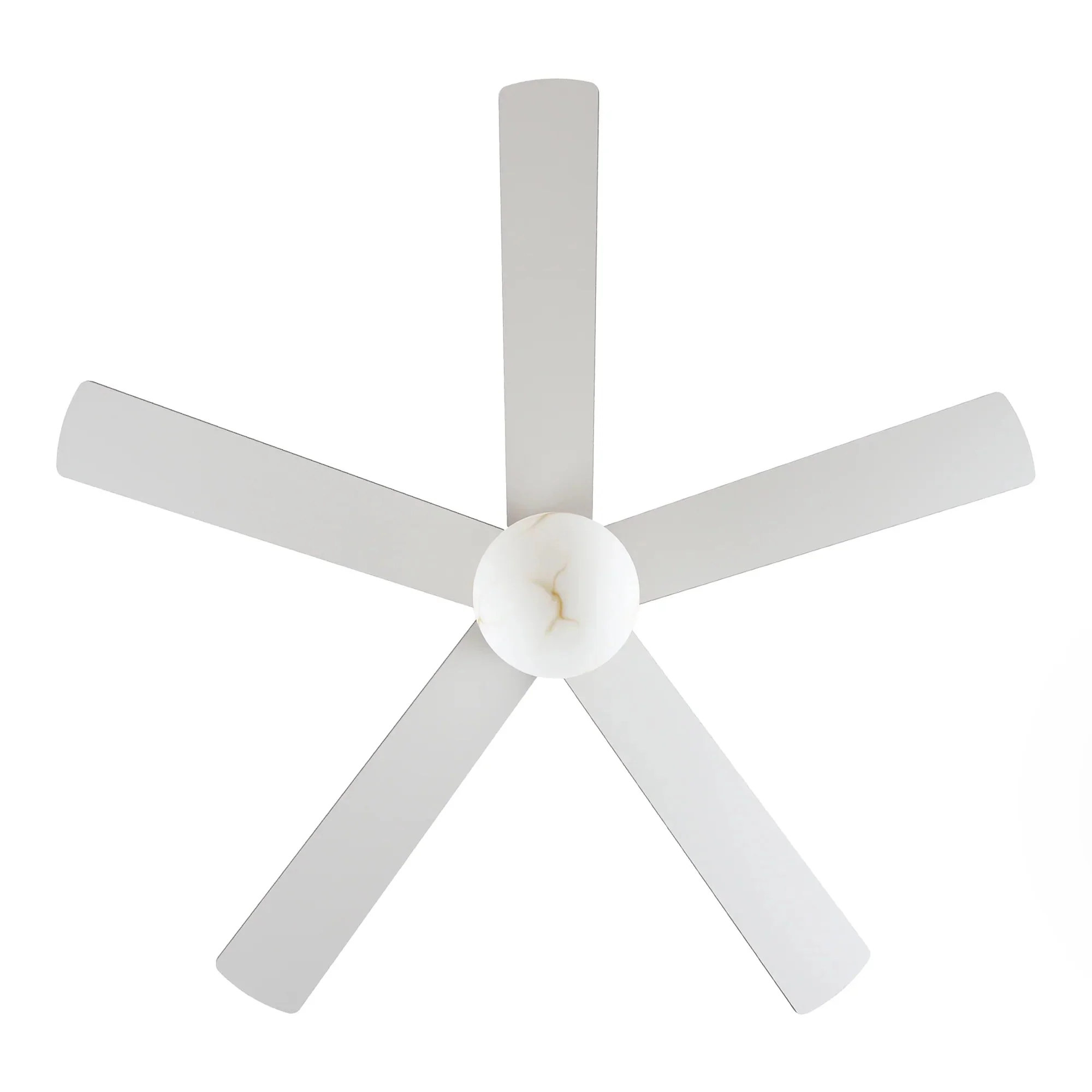 52 Inch Alva Double-sided Blades Downrod Mount LED Ceiling Fan with Remote Control - Image 15