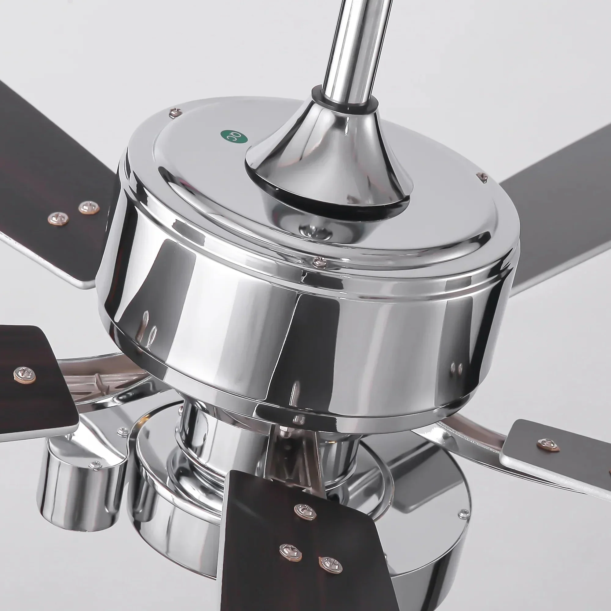 52 Inch Arlen Double-sided Blades Downrod Mount LED Ceiling Fan with Remote Control - Image 16