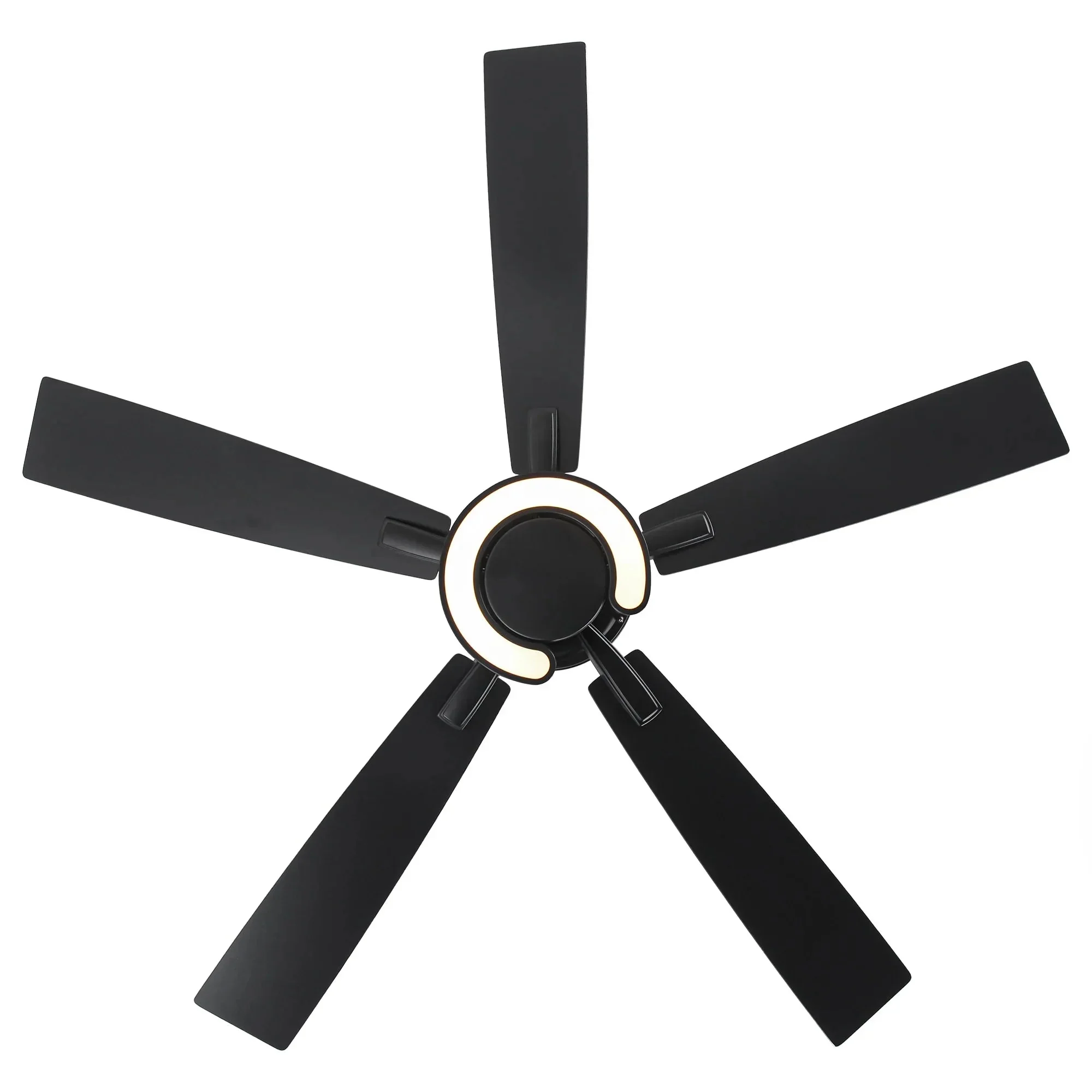 52 Inch Arlen Double-sided Blades Downrod Mount LED Ceiling Fan with Remote Control - Image 18