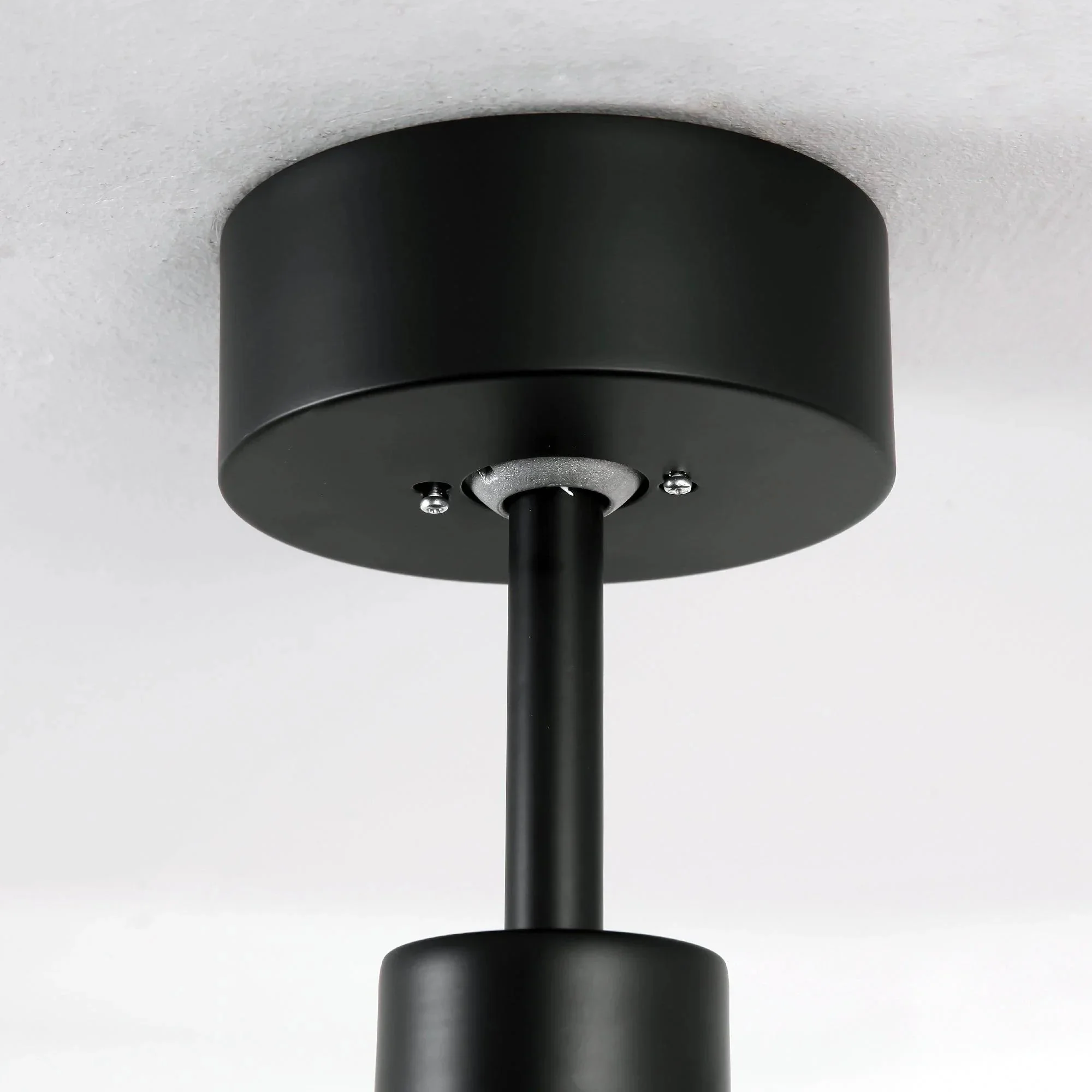 52 Inch Bernice DC Motor Industrial Downrod Ceiling Fan with LED Light and Remote Control - Image 35