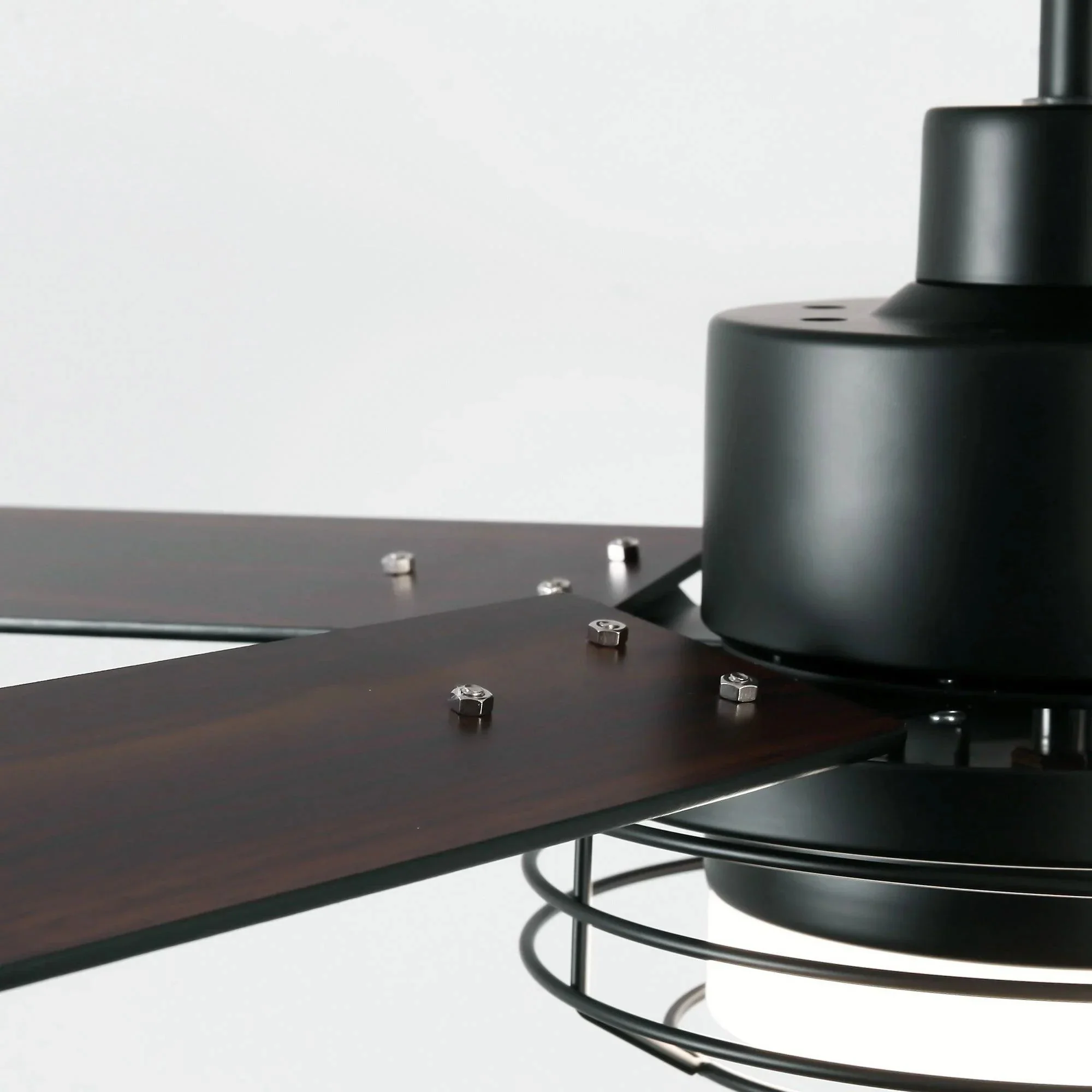 52 Inch Bernice DC Motor Industrial Downrod Ceiling Fan with LED Light and Remote Control - Image 39