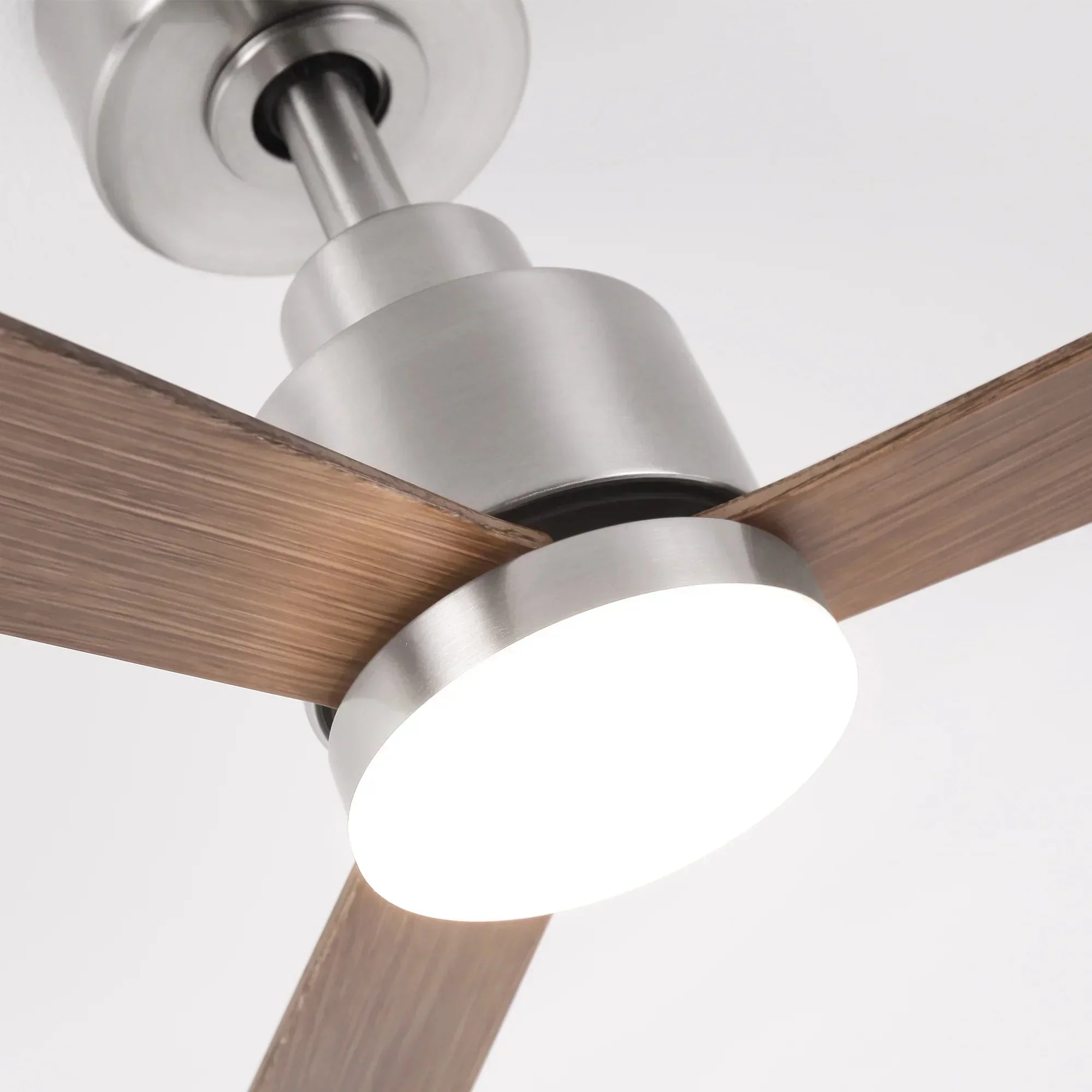 52 Inch Dinah Modern Downrod Mount Ceiling Fan with Remote Control and LED Light - Image 17
