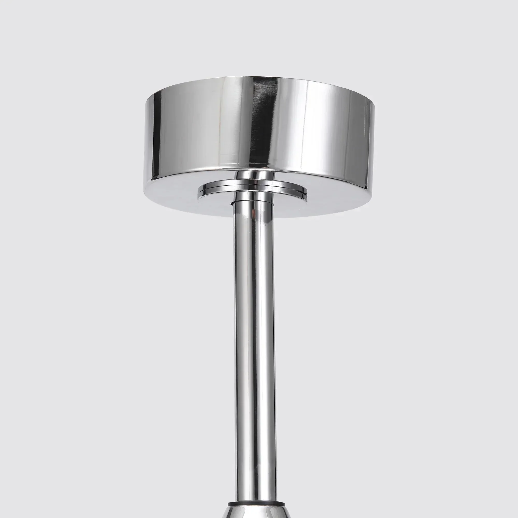 52 Inch Double-sided Blades Modern Downrod Mount Ceiling Fan with Main/Side LED Light - Image 13