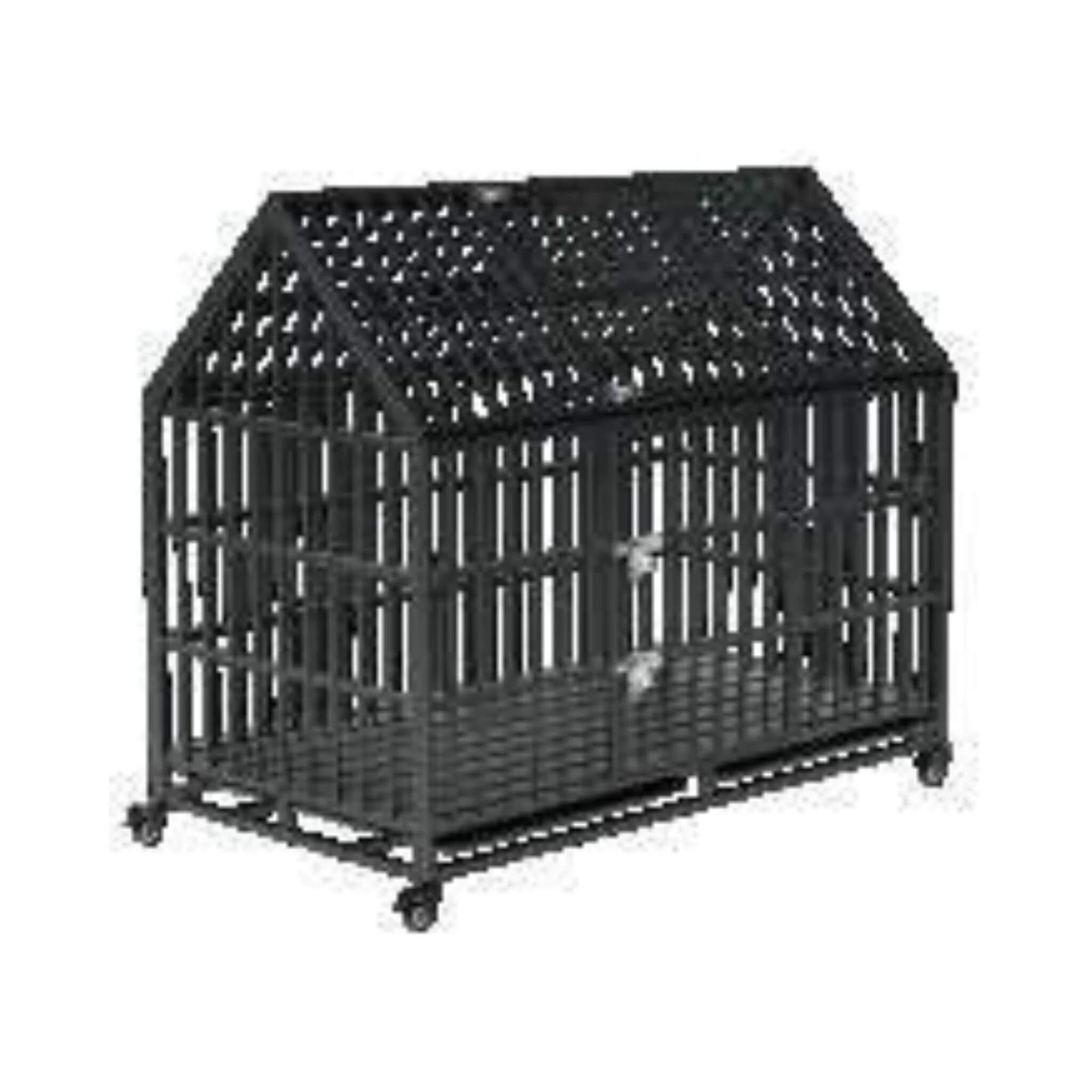 52-Inch Heavy-Duty Dog Crate With Roof Top Escape Proof Design (SAK90267) - Image 8