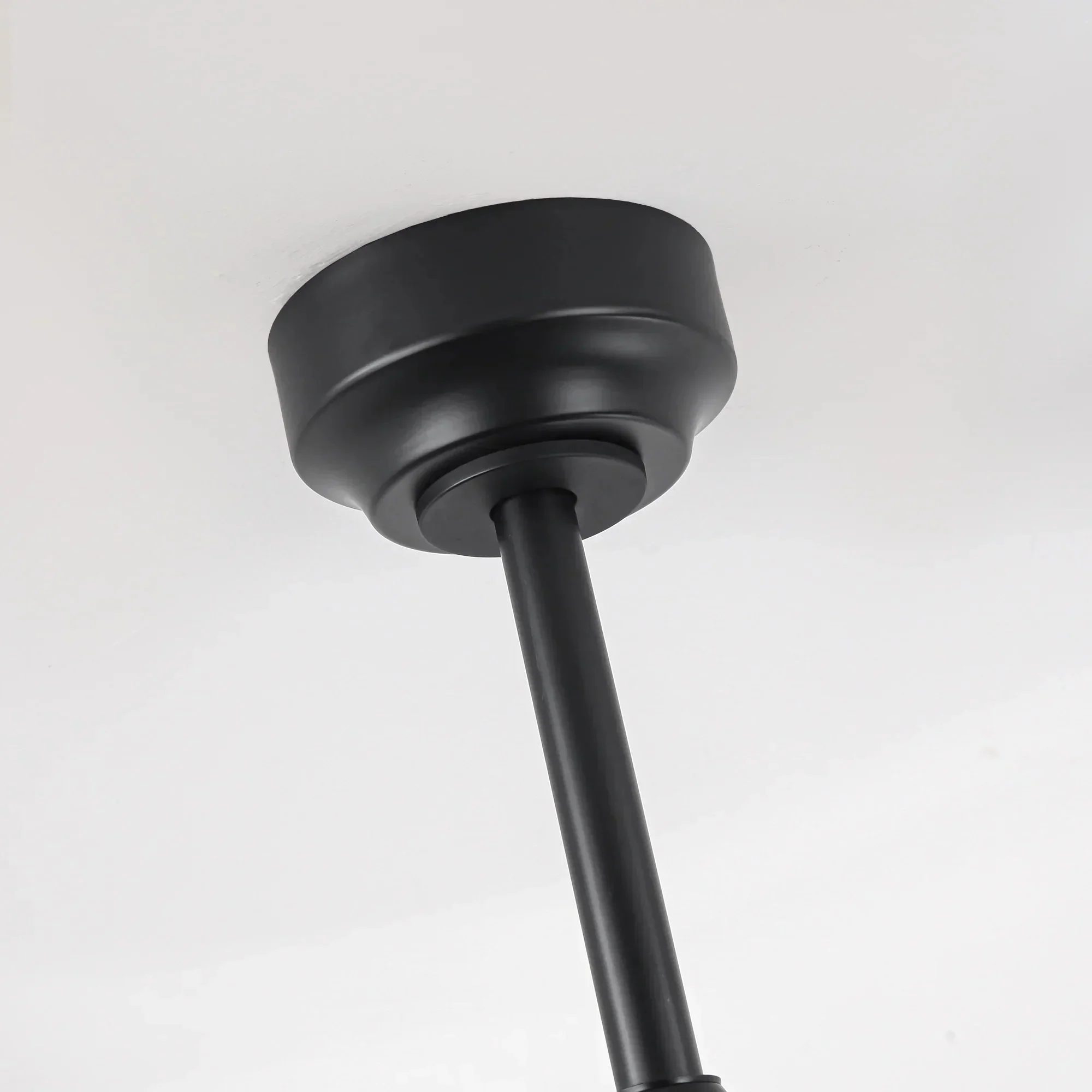 52 Inch Levi Double-sided Blades Downrod Mount LED Ceiling Fan with Remote Control - Image 16