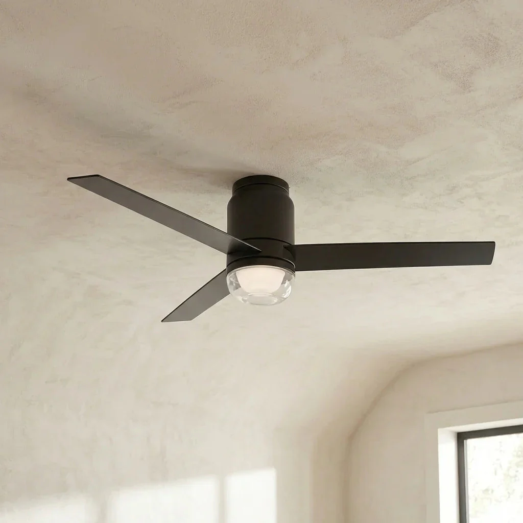 52 Inch Pearl Black RGB LED Smart Fan with Remote and App Control - Image 4