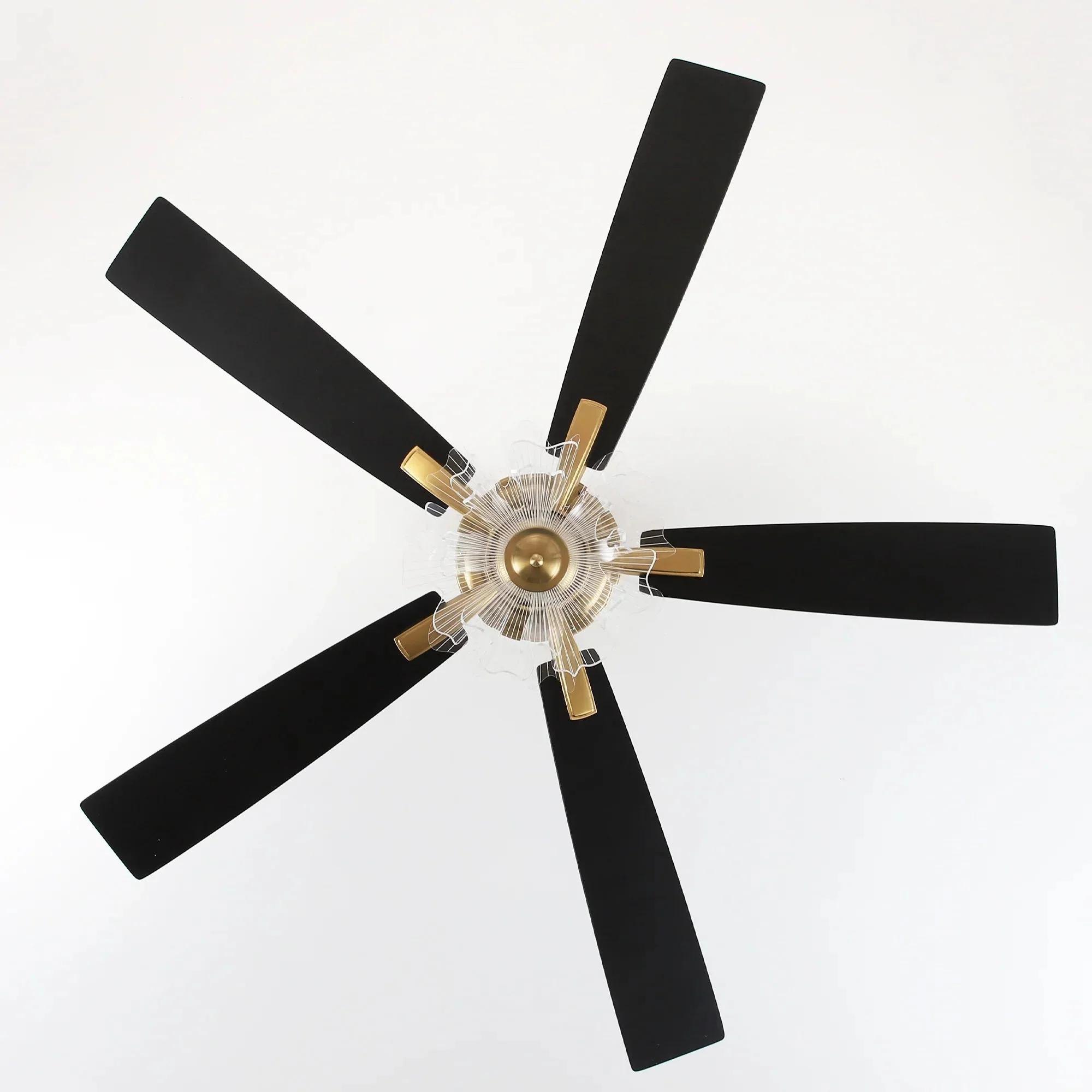 52 Inch Rory Modern Downrod Mount LED Ceiling Fan with Remote Control - Image 18