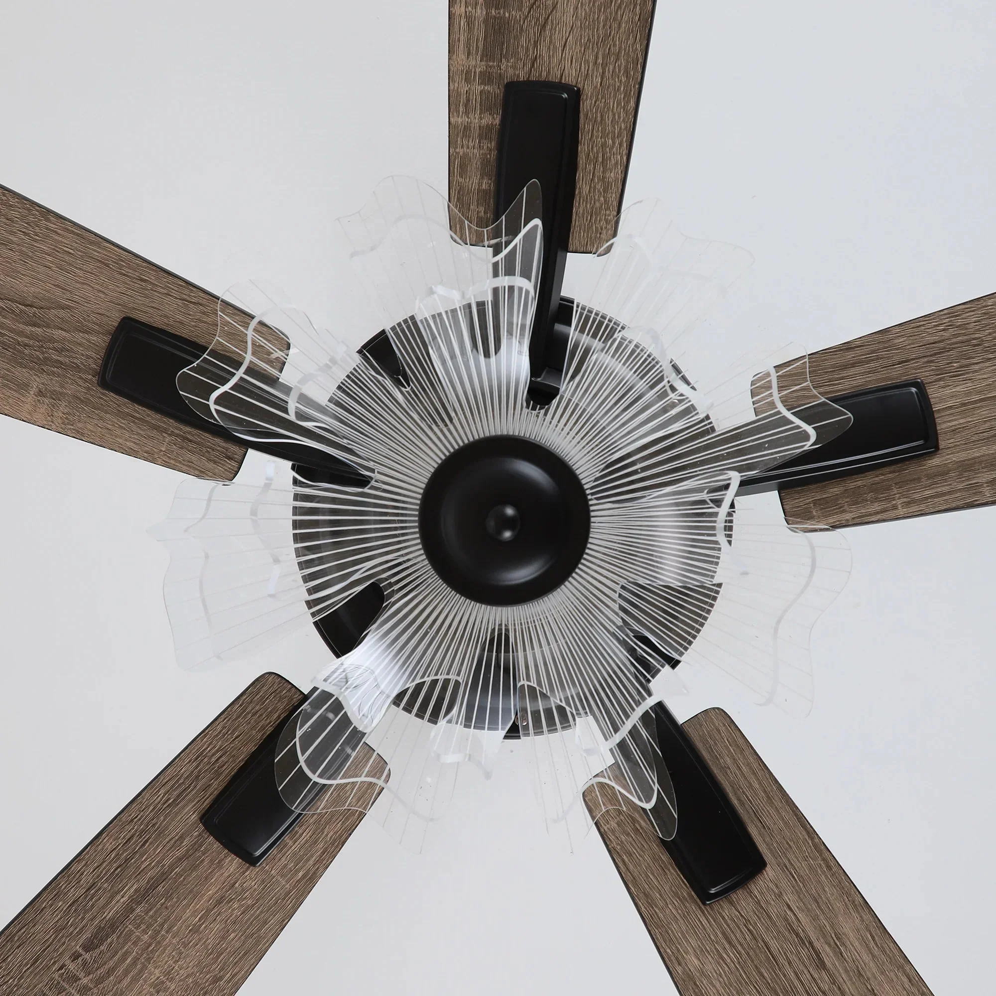 52 Inch Rory Modern Downrod Mount LED Ceiling Fan with Remote Control - Image 21