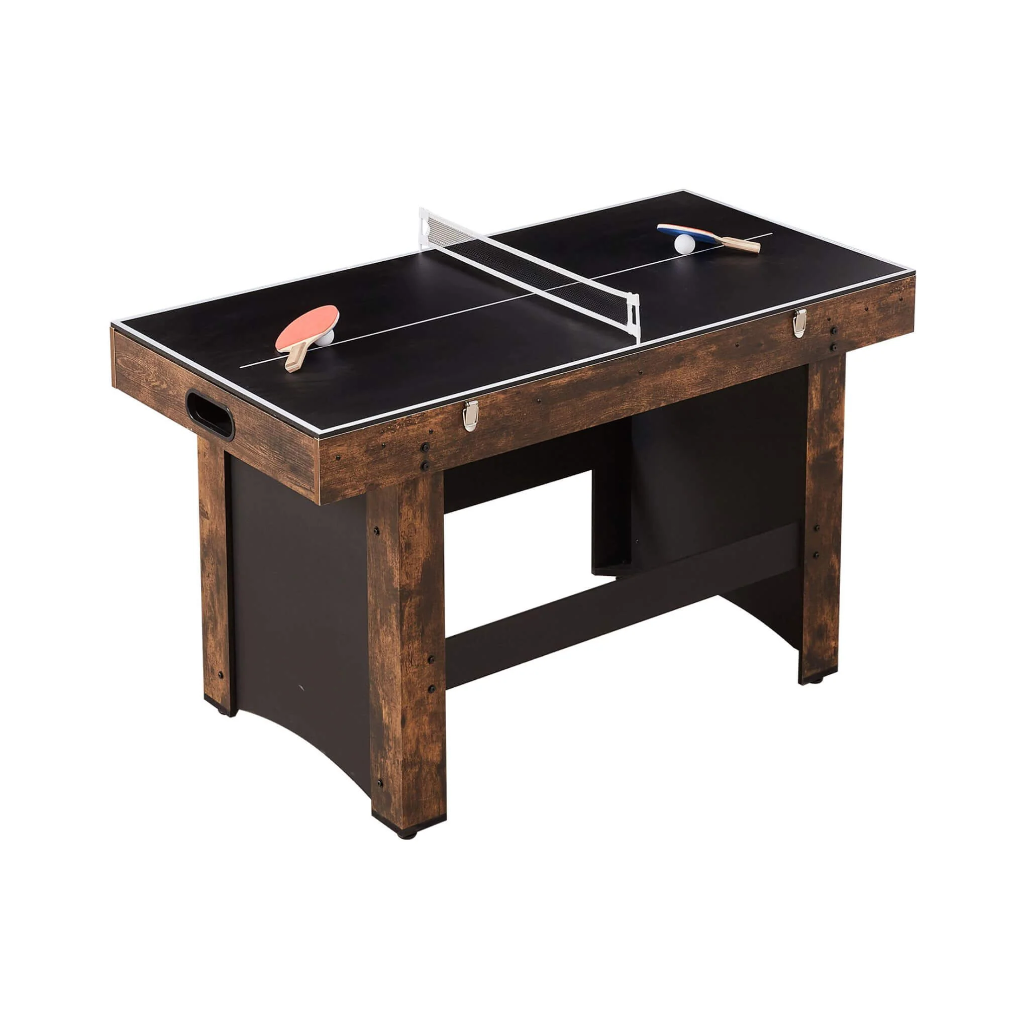 54-Inch 3-In-1 Air Hockey, Ping Pong And Foosball Table Combo (SAK14896) - Image 3