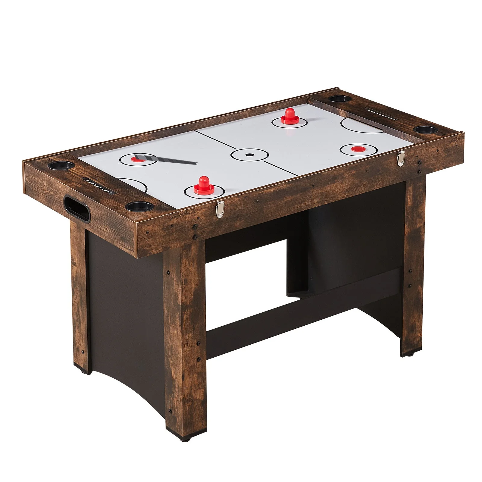 54-Inch 3-In-1 Air Hockey, Ping Pong And Foosball Table Combo (SAK14896) - Image 6