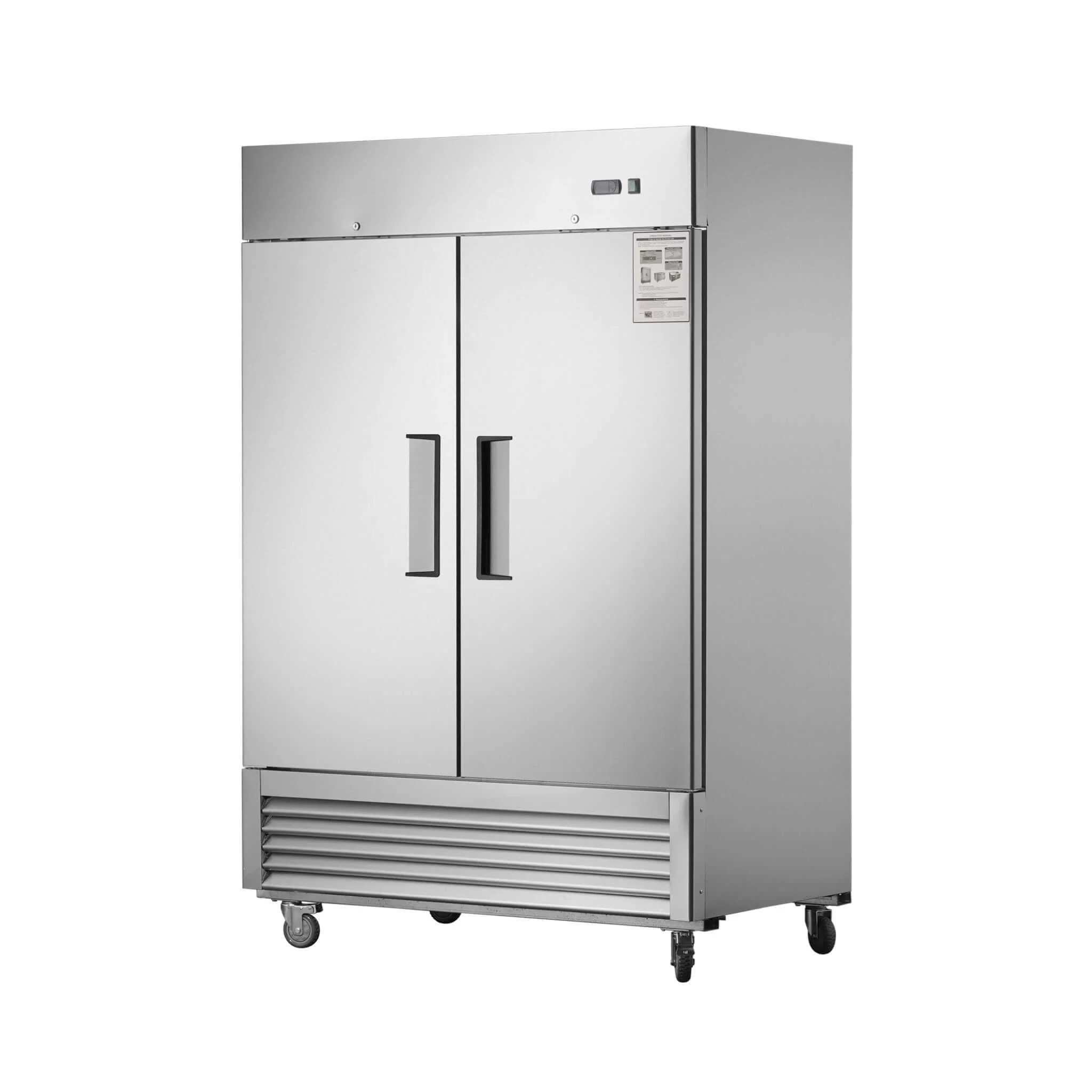 54-Inch 42.2 Cu.Ft Commercial Stainless Steel 2-Section Upright Reach-In Freezer (SAK35148) - Image 12