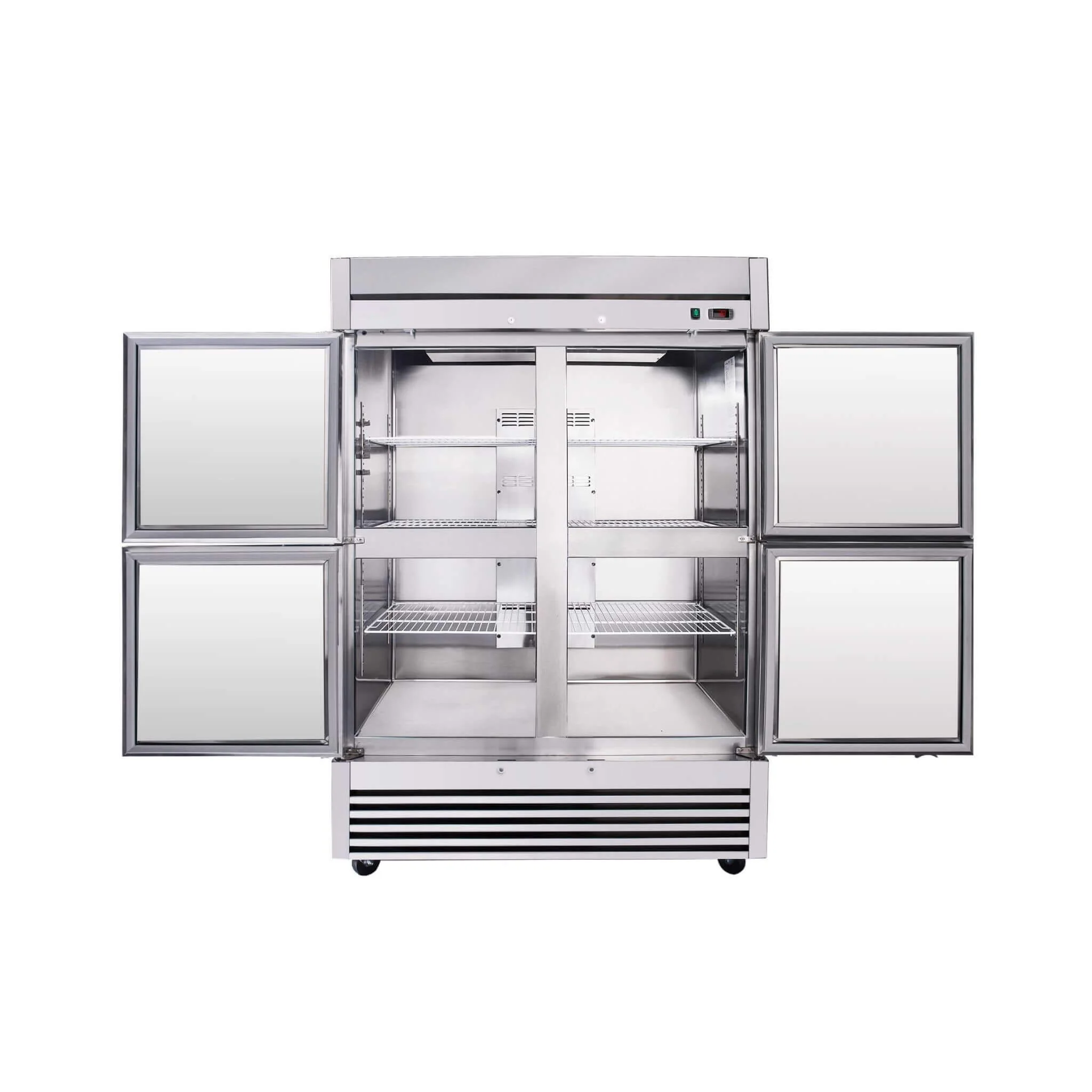 54-Inch 49 Cu.Ft Commercial 6-Shelves Stainless Steel Reach-In Freezer (SAK10247) - Image 7
