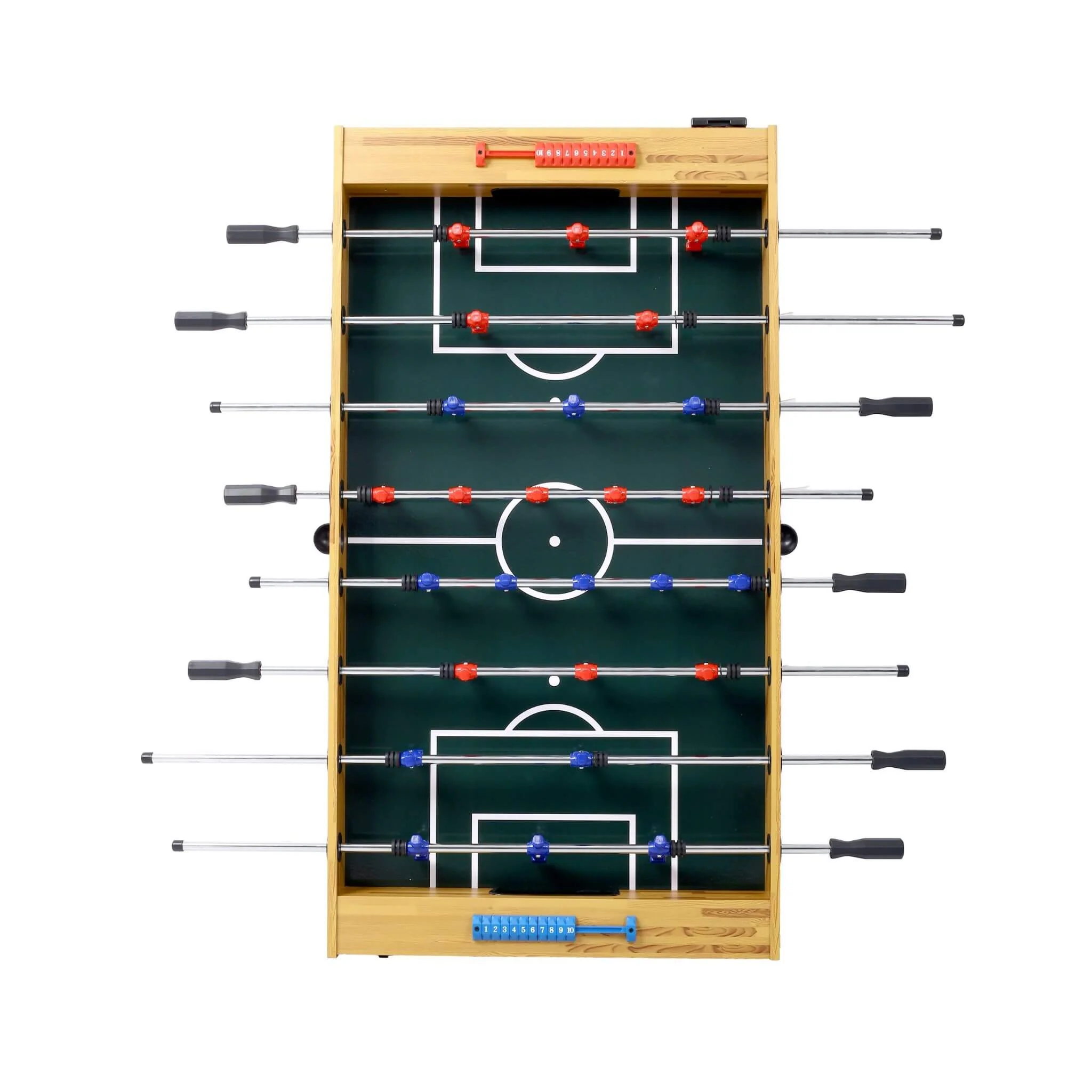 54-Inch Hurricane Light Cherry Foosball Table With Accessories (SAK38651) - Image 12