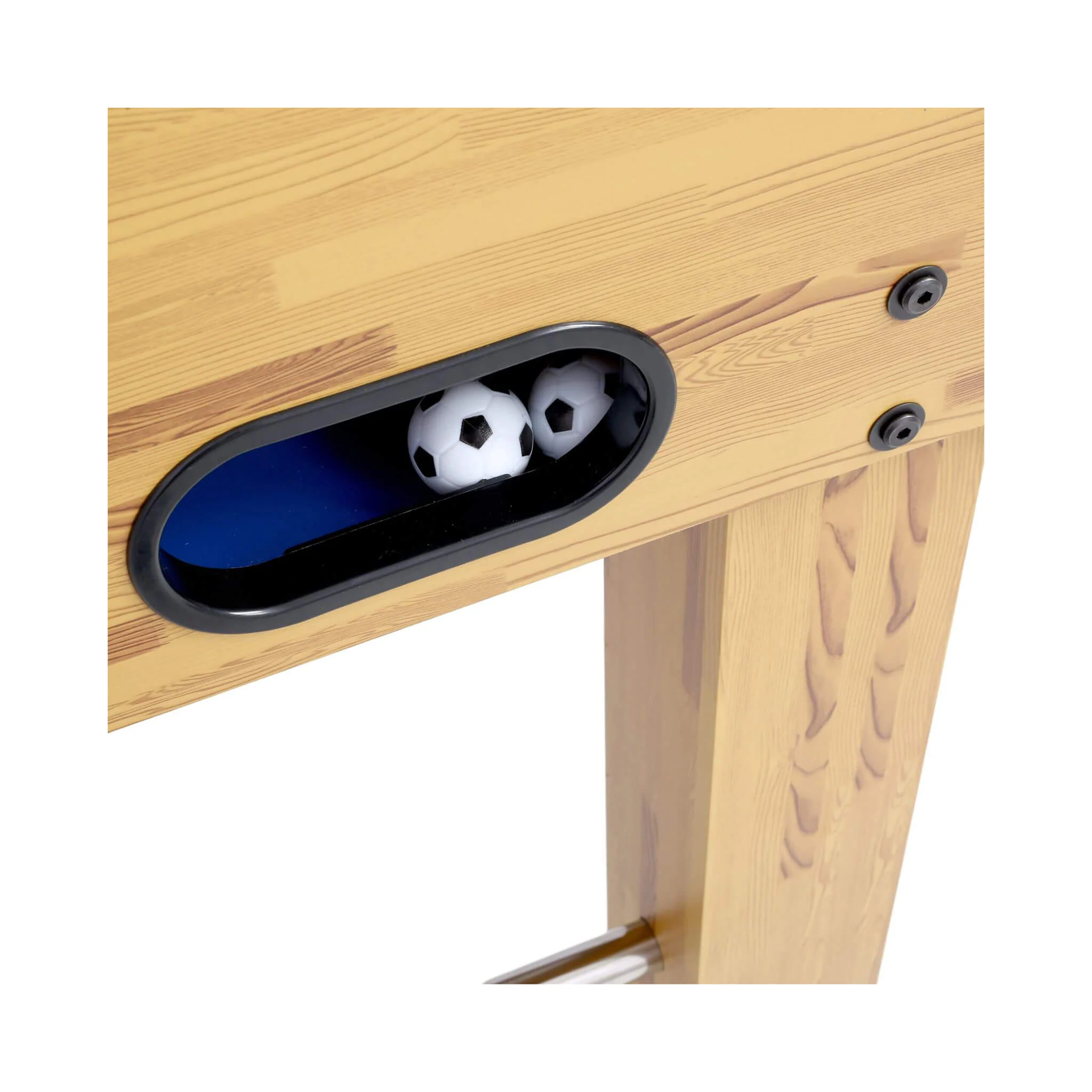 54-Inch Hurricane Light Cherry Foosball Table With Accessories (SAK38651) - Image 6