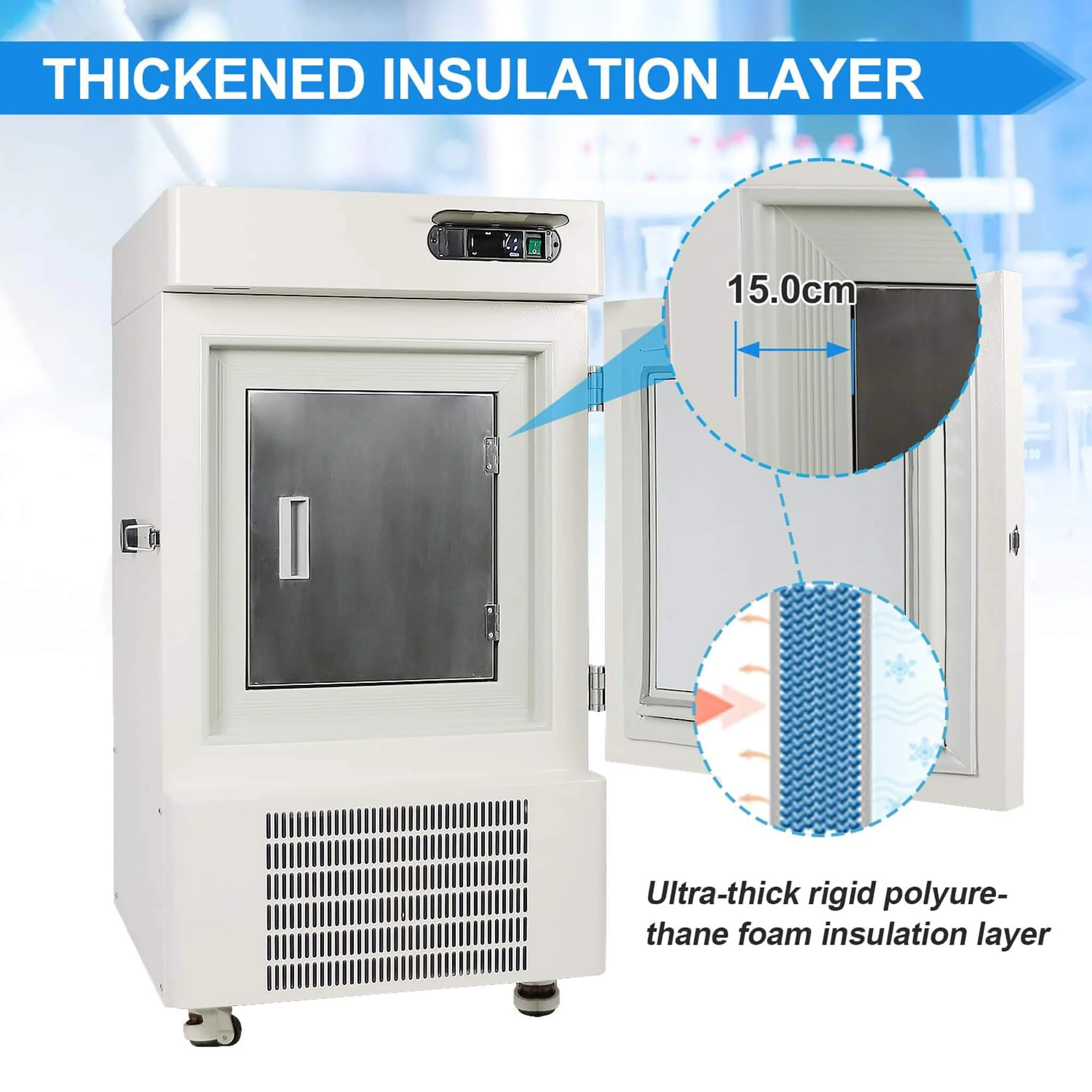 58L Ultra-Low Temperature Laboratory Freezer With Precision Cooling (SAK37621) - Image 8