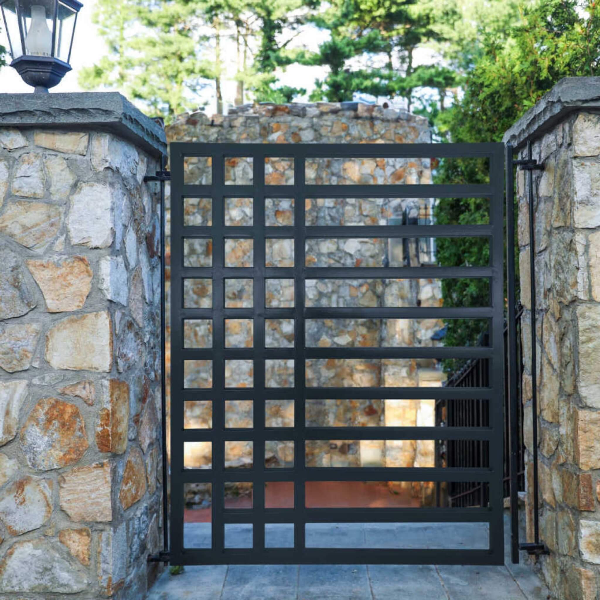 5FT Heavy-Duty Kyiv-Style Powder-Coated Galvanized Steel Pedestrian Gate (SAK45810) - Image 3