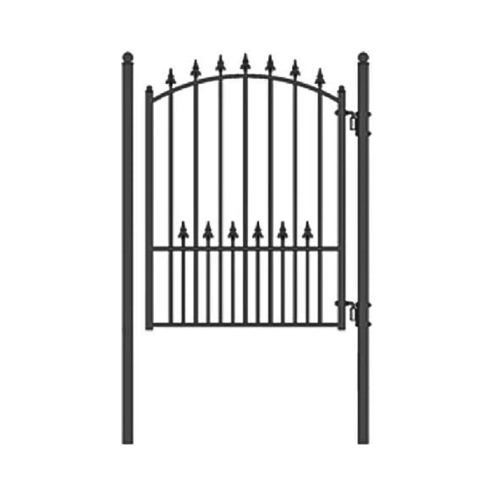 5FT Heavy-Duty Munich Powder-Coated Galvanized Steel Pedestrian Gate (SAK35824) - Image 4