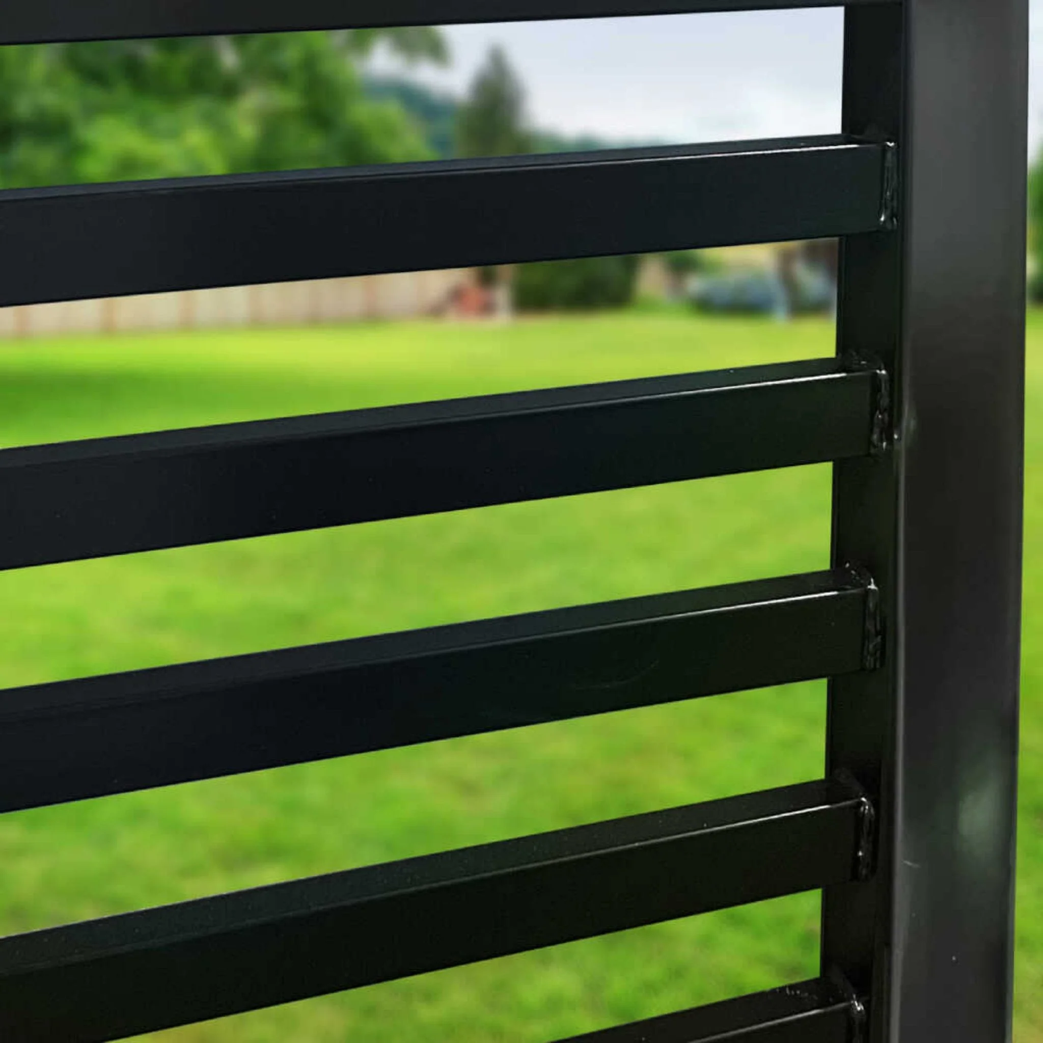 5FT Heavy-Duty Sofia Powder-Coated Galvanized Steel Pedestrian Gate (SAK12567) - Image 6