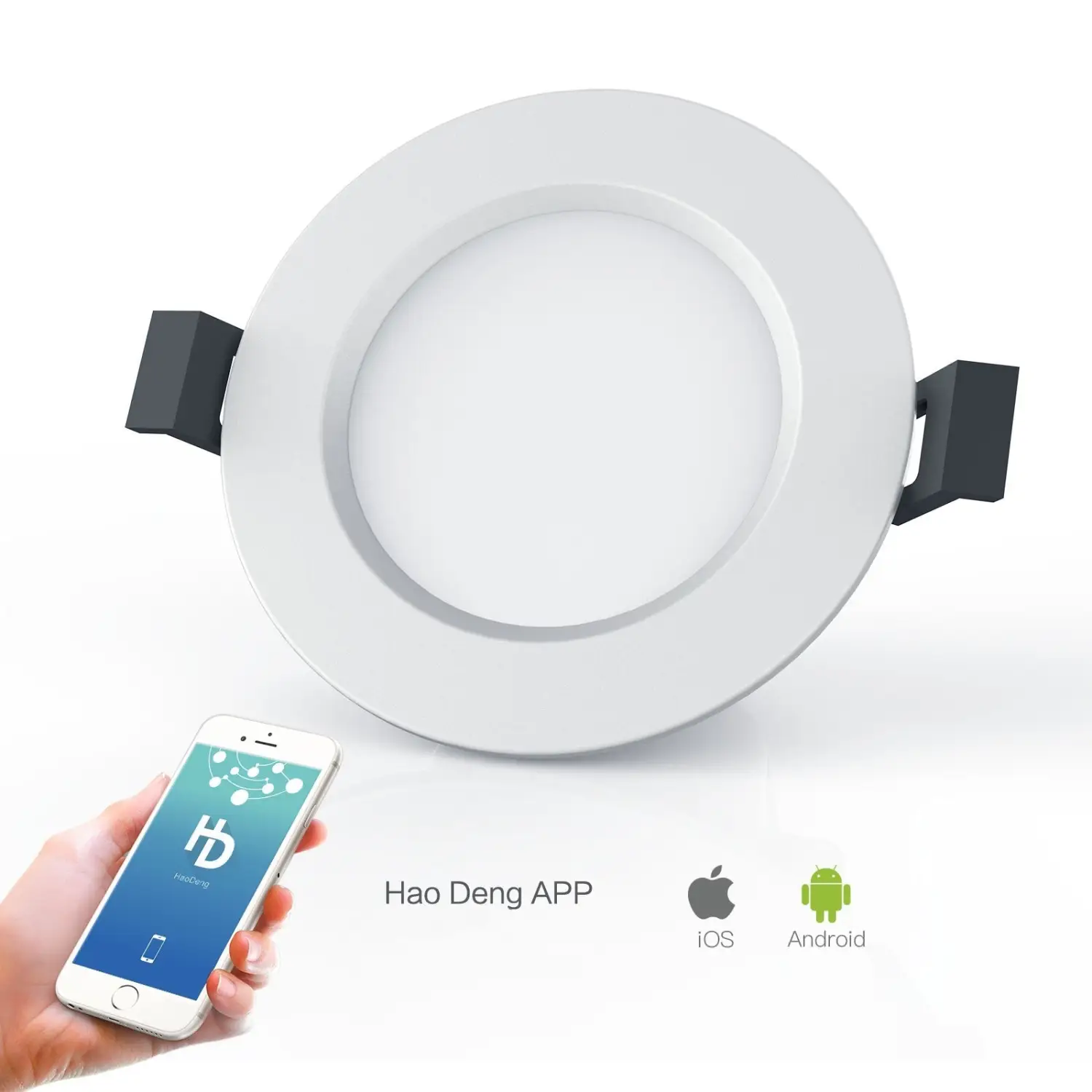 5W Indoor Smart Recessed Light - Bluetooth Control, Adjustable Brightness - Image 4