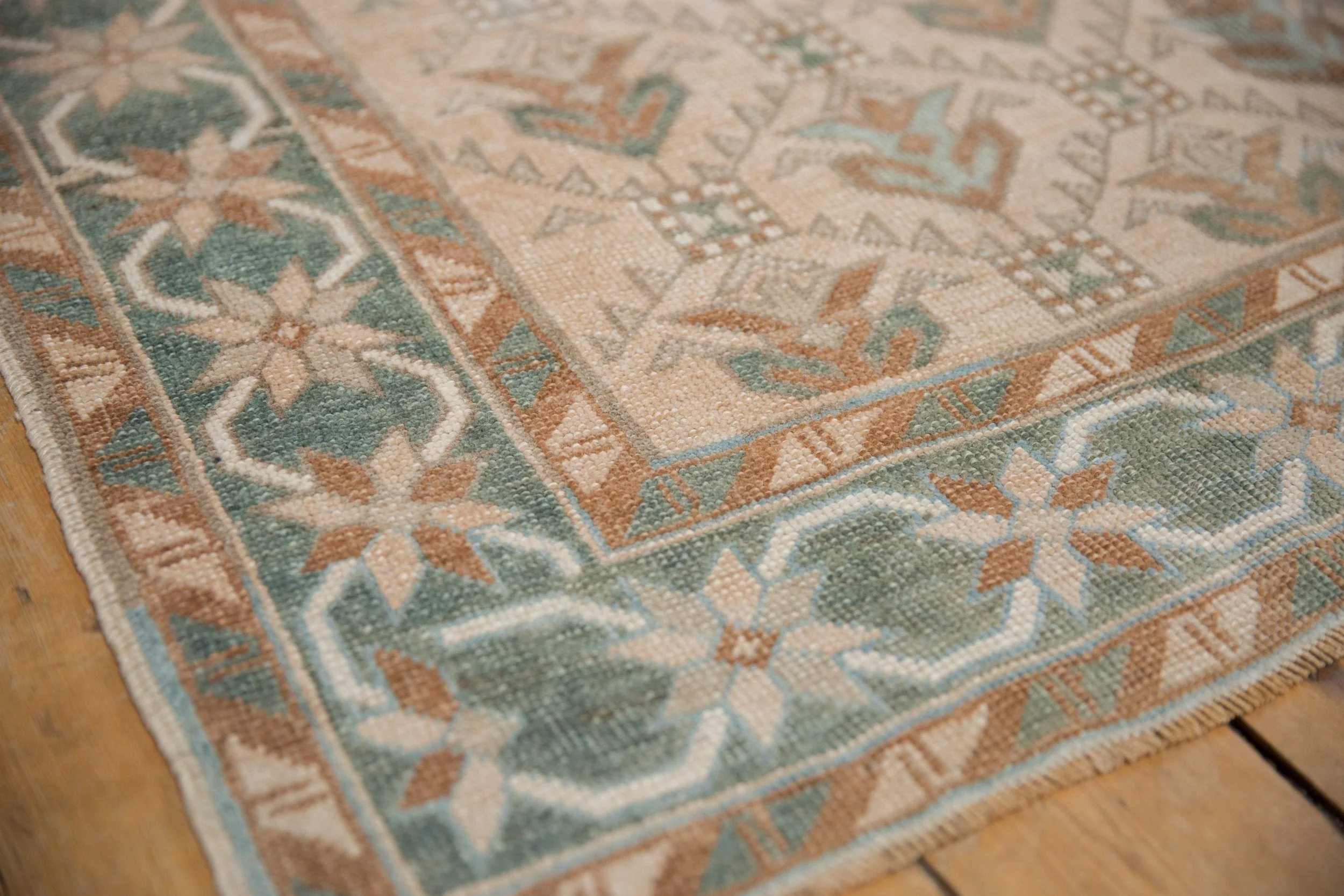 5x10.5 Vintage Distressed Oushak Rug Runner - Image 7