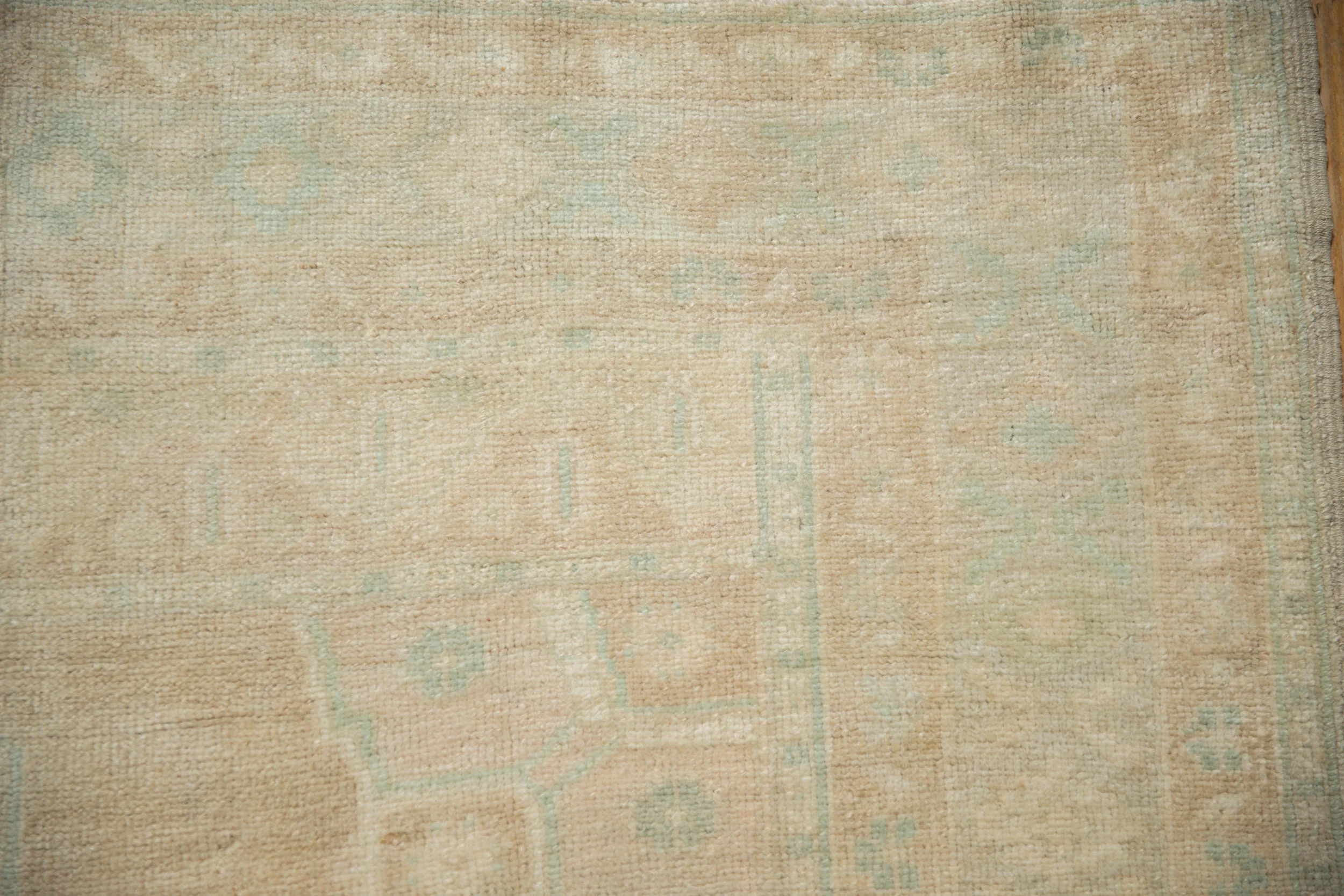 5x10 Vintage Distressed Oushak Rug Runner - Image 3