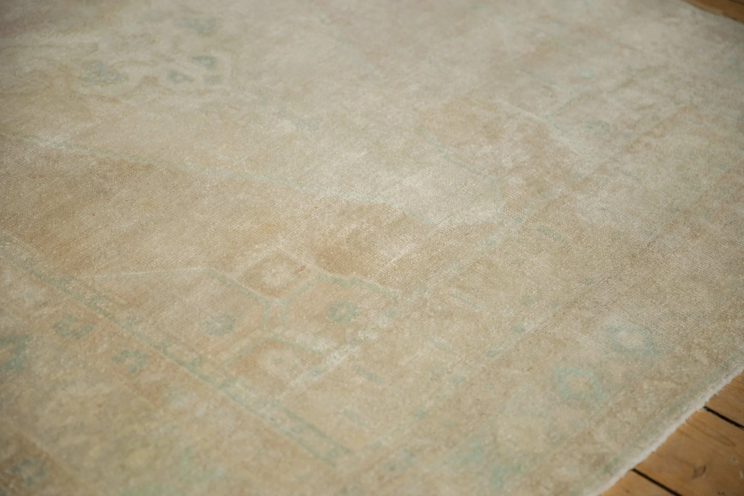 5x10 Vintage Distressed Oushak Rug Runner - Image 5