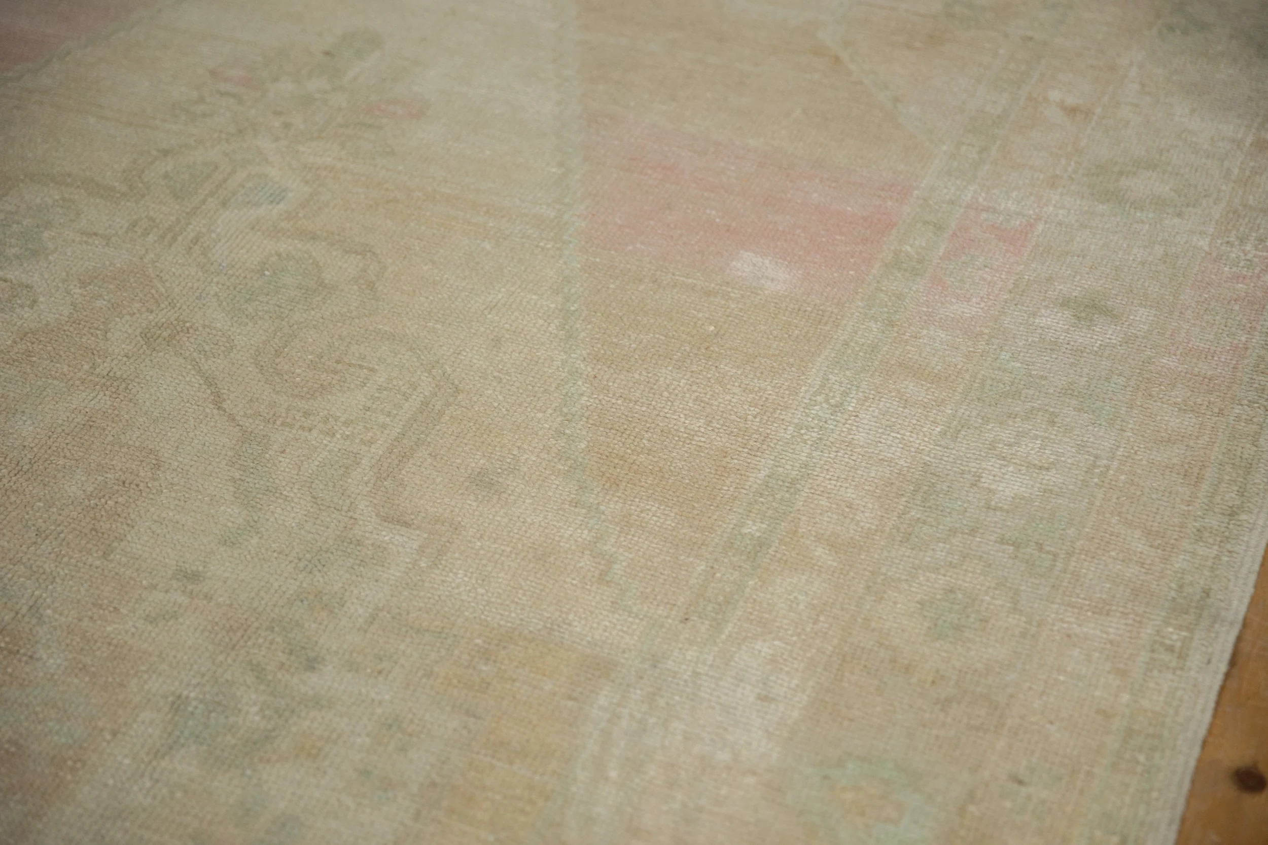 5x10 Vintage Distressed Oushak Rug Runner - Image 7