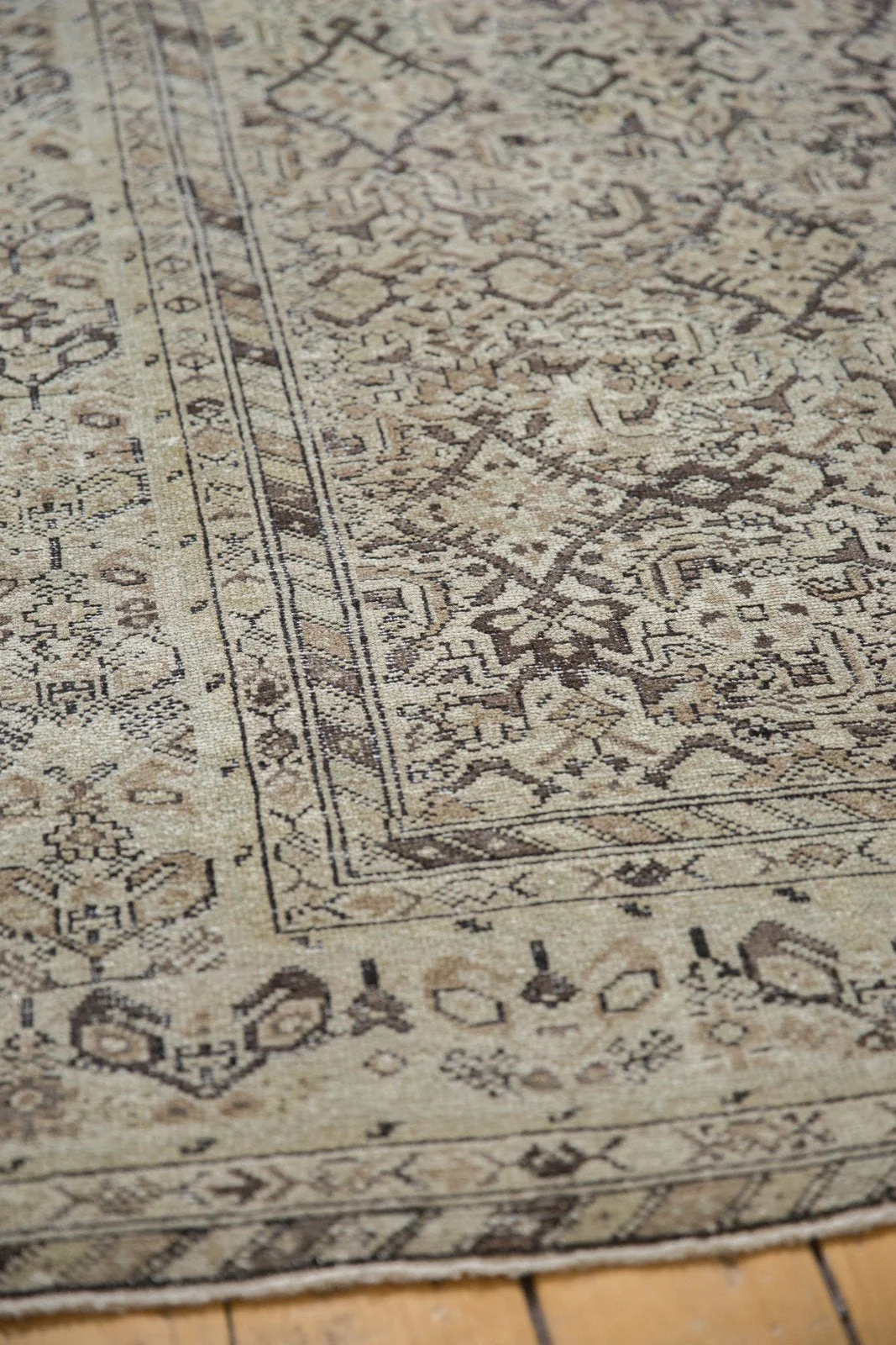 5x10 Vintage Hamadan Rug Runner - Image 9