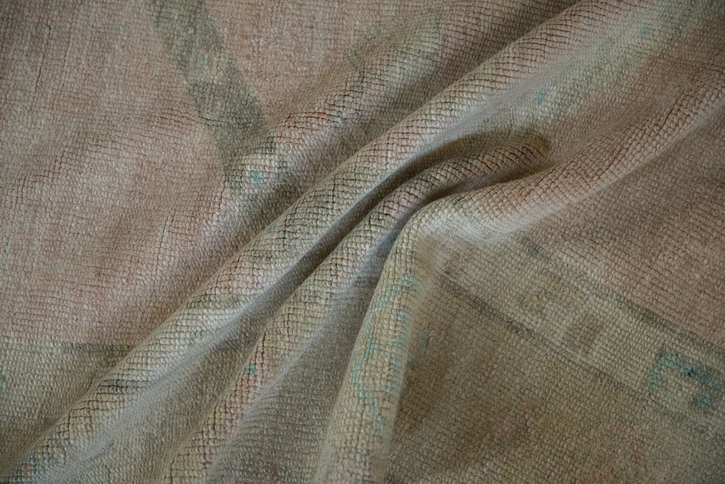 5x11 Vintage Distressed Oushak Rug Runner - Image 10